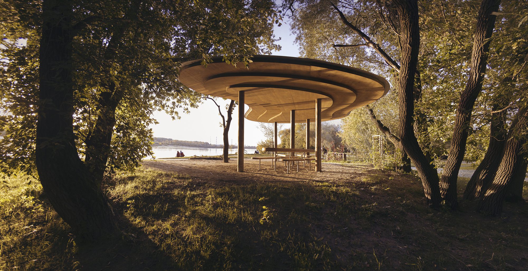 Recreational Area at the Vistula Riverside