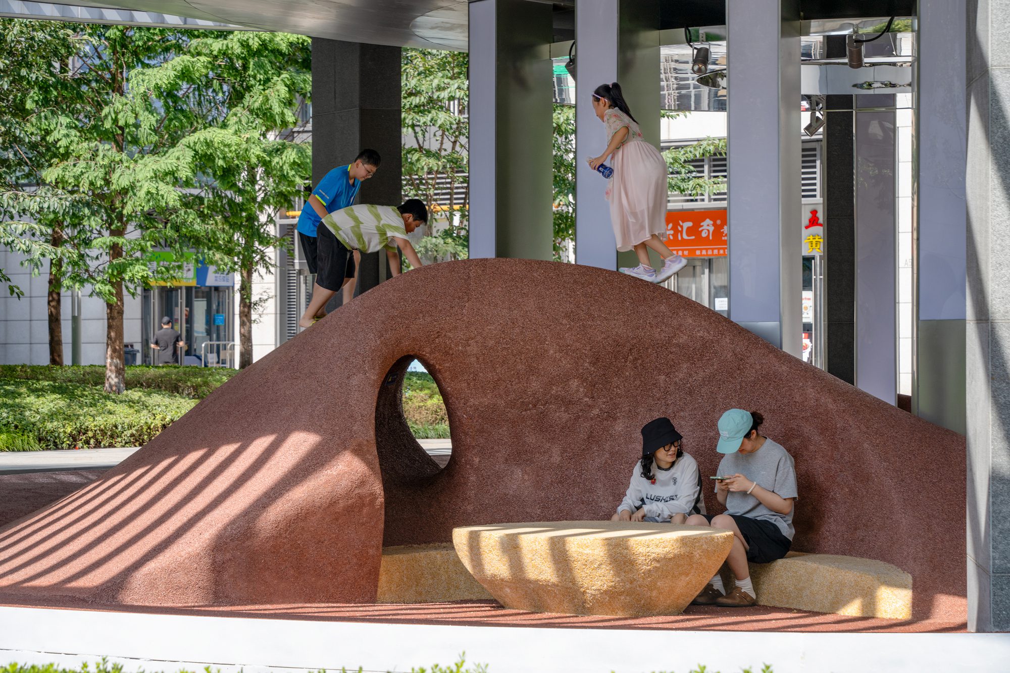 Wave Pavilion, Urban Micro-Space Regeneration Plan