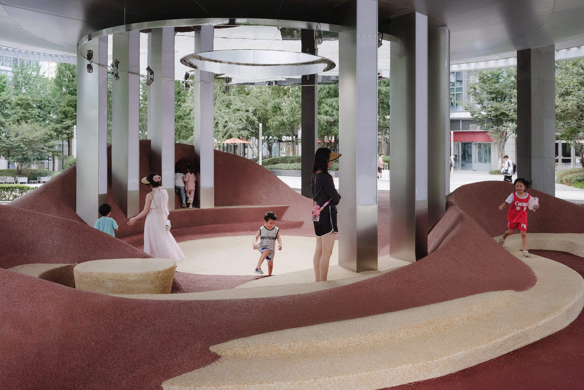 Wave Pavilion, Urban Micro-Space Regeneration Plan