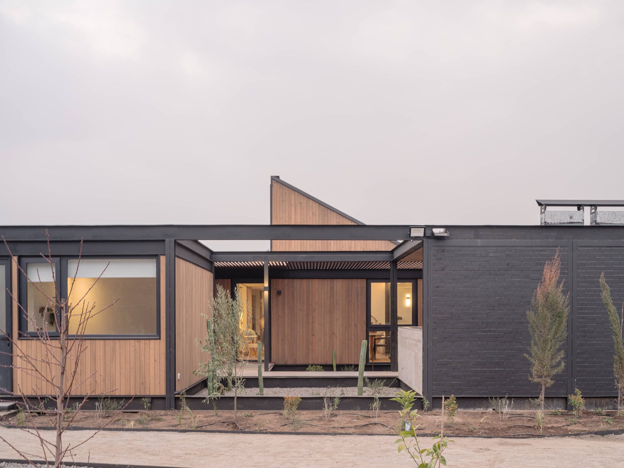 House with Lucarna