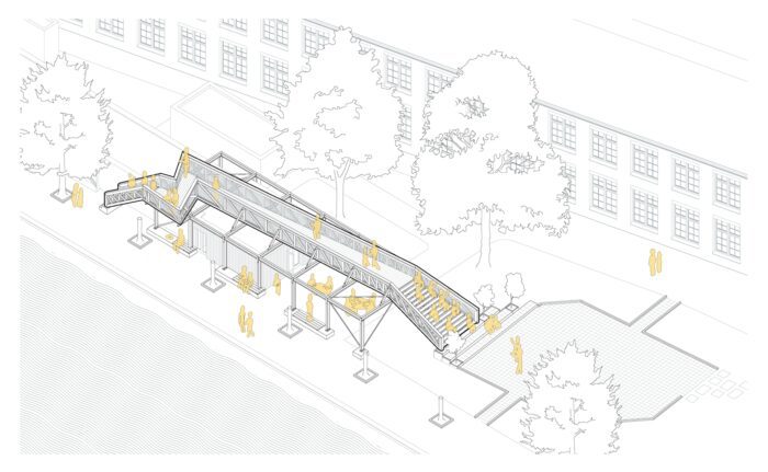 Circular Walkway for Urban Renewal