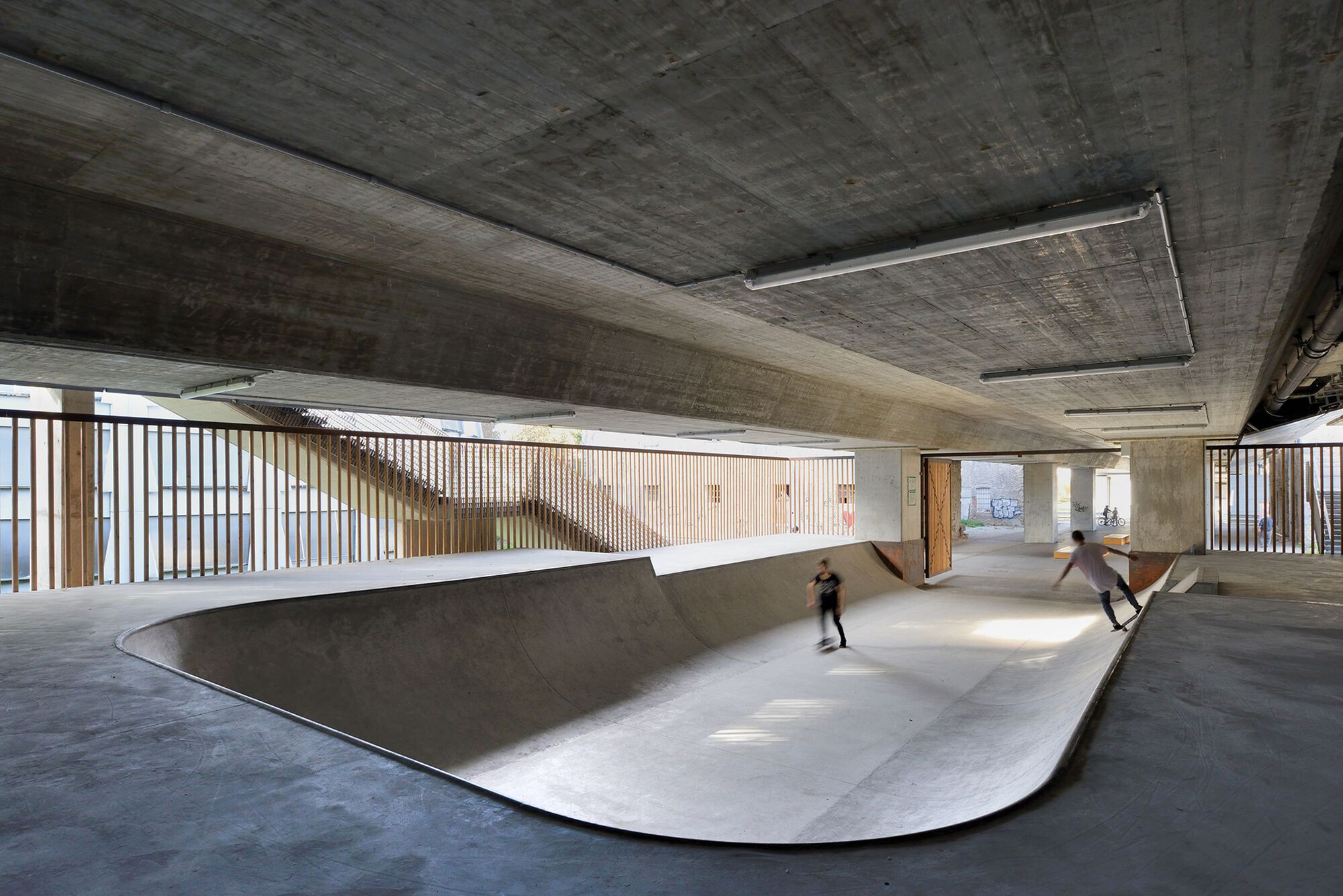 Skatepark Under Fabiani Bridge