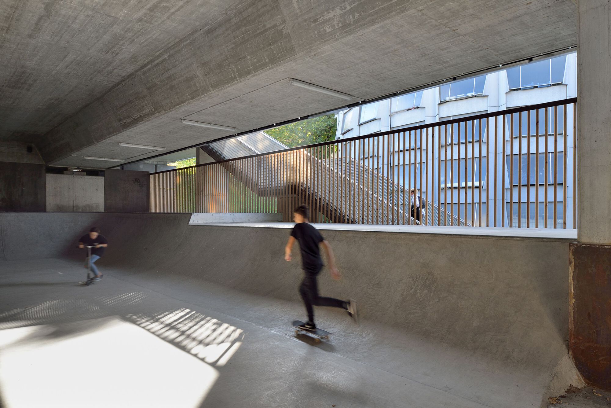 Skatepark Under Fabiani Bridge