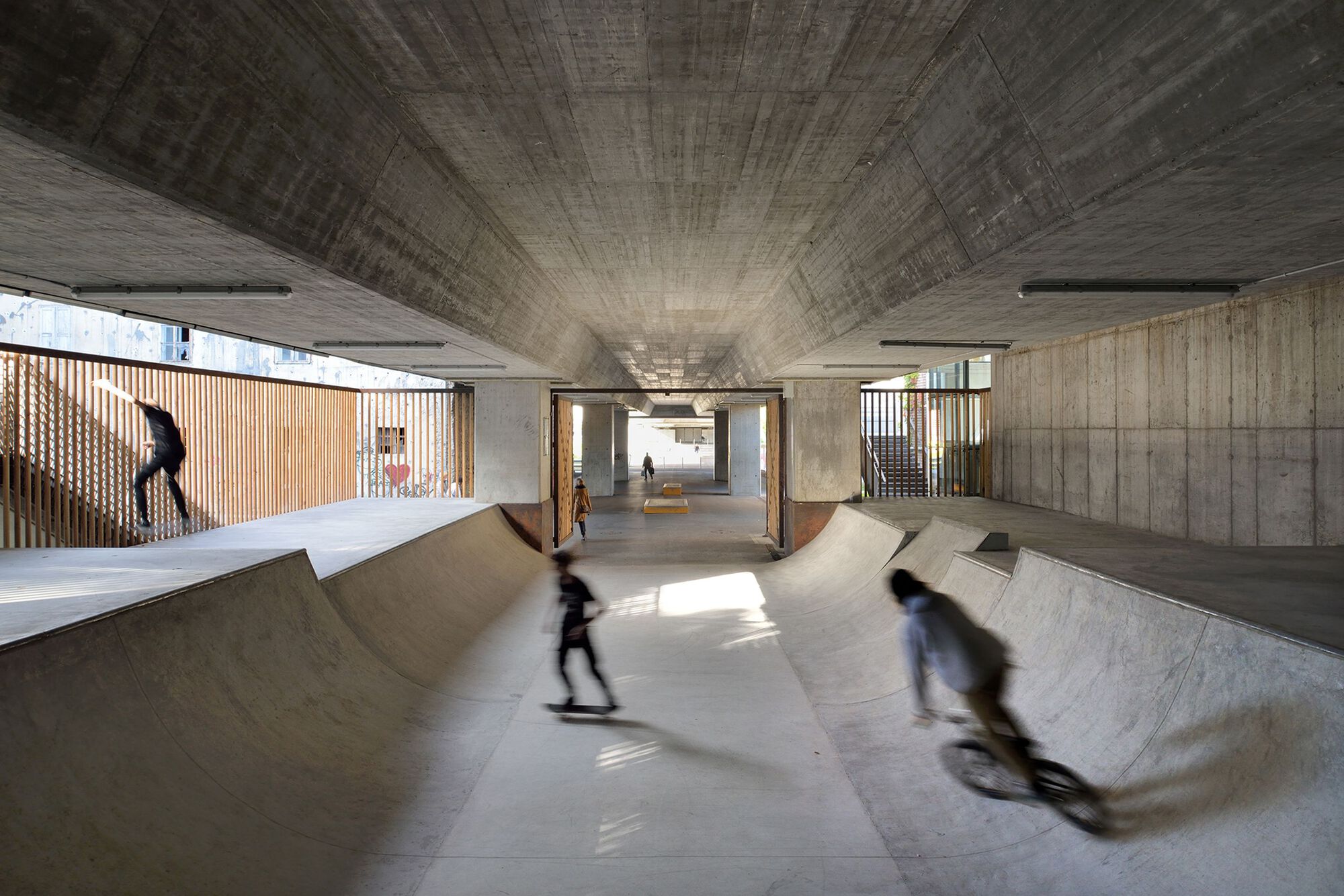 Skatepark Under Fabiani Bridge