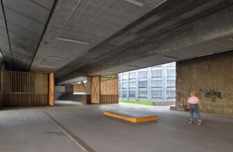 Skatepark Under Fabiani Bridge