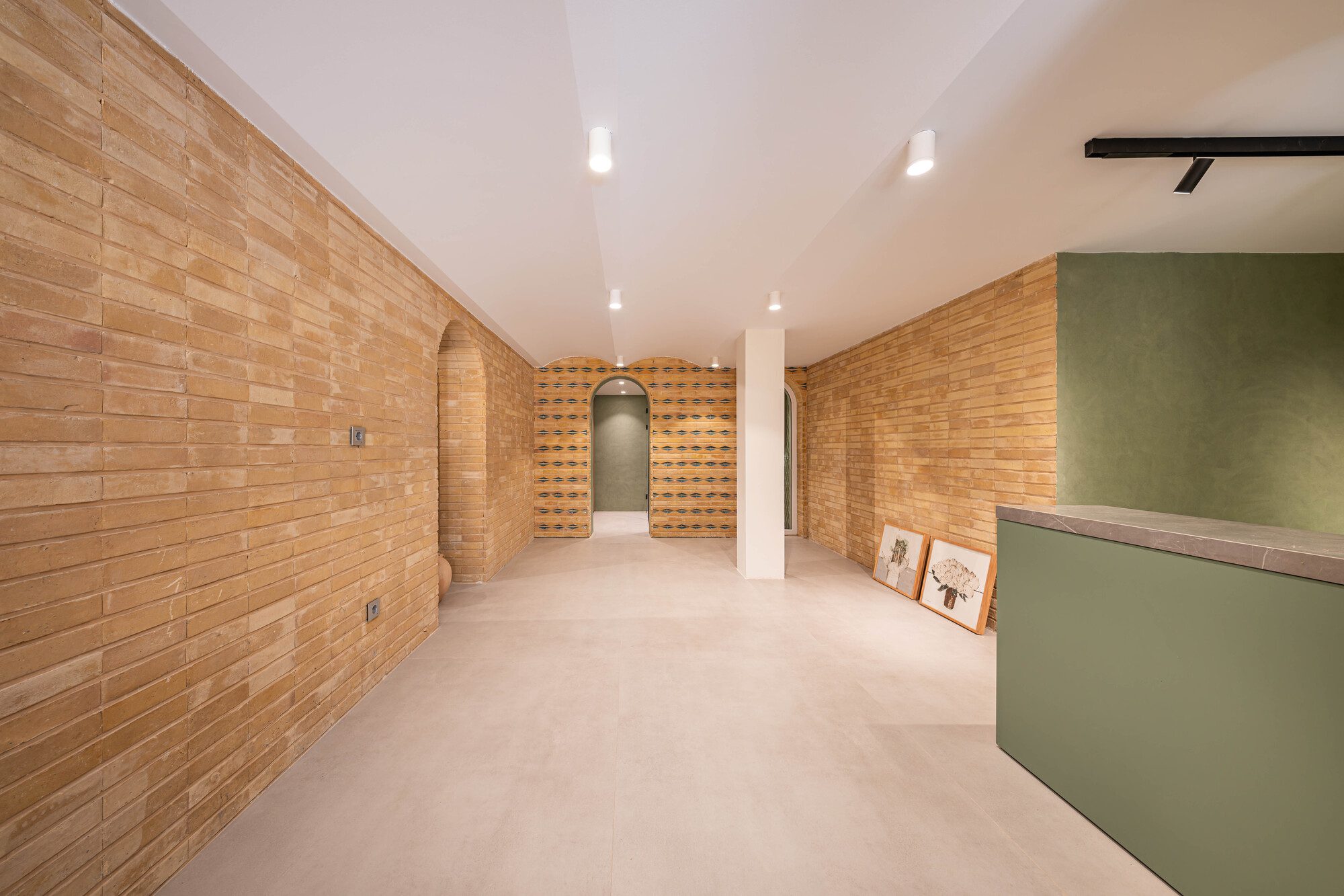 A House Looking to A Cedrus Tree