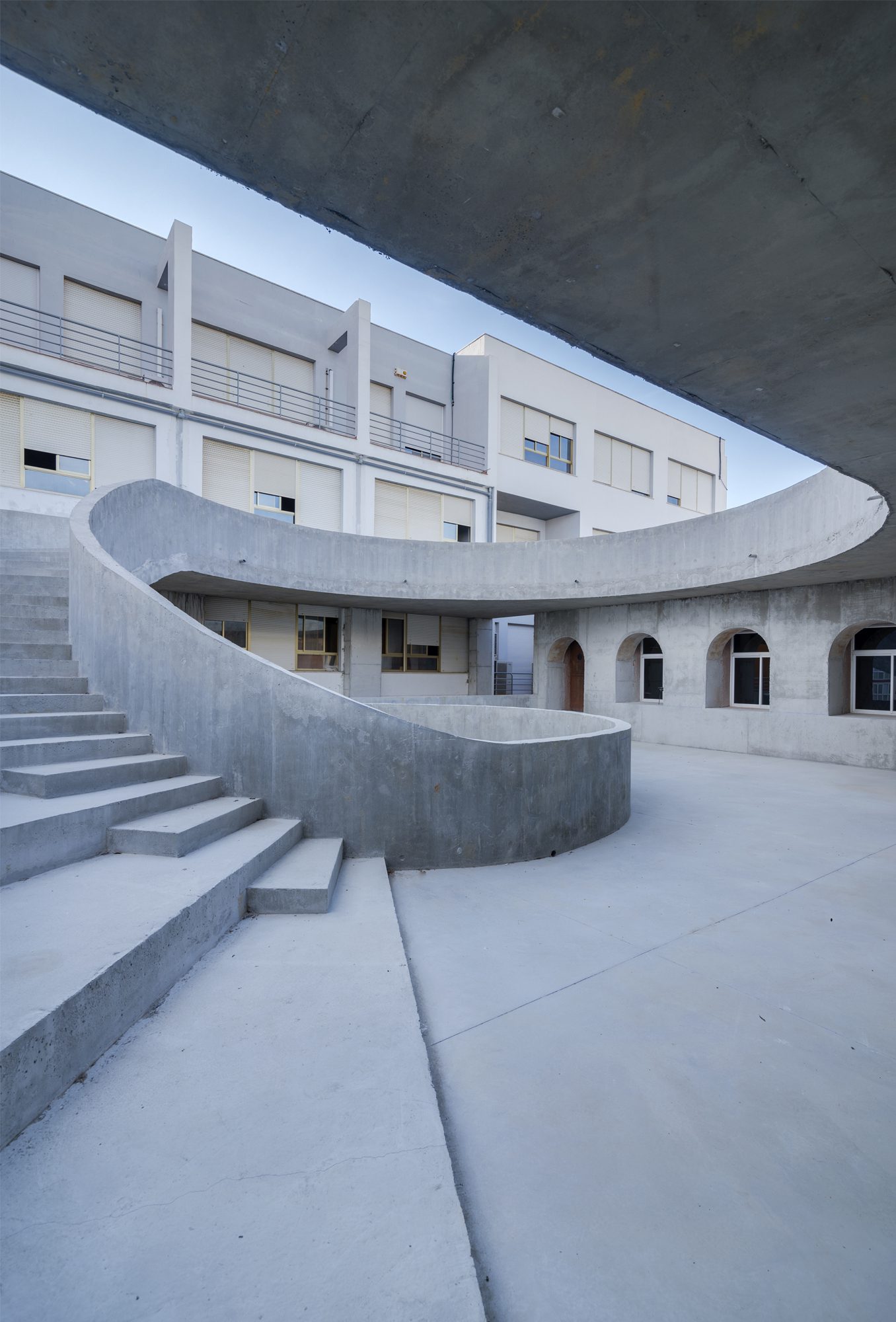 Improvement in the Courtyards of the University of Malaga