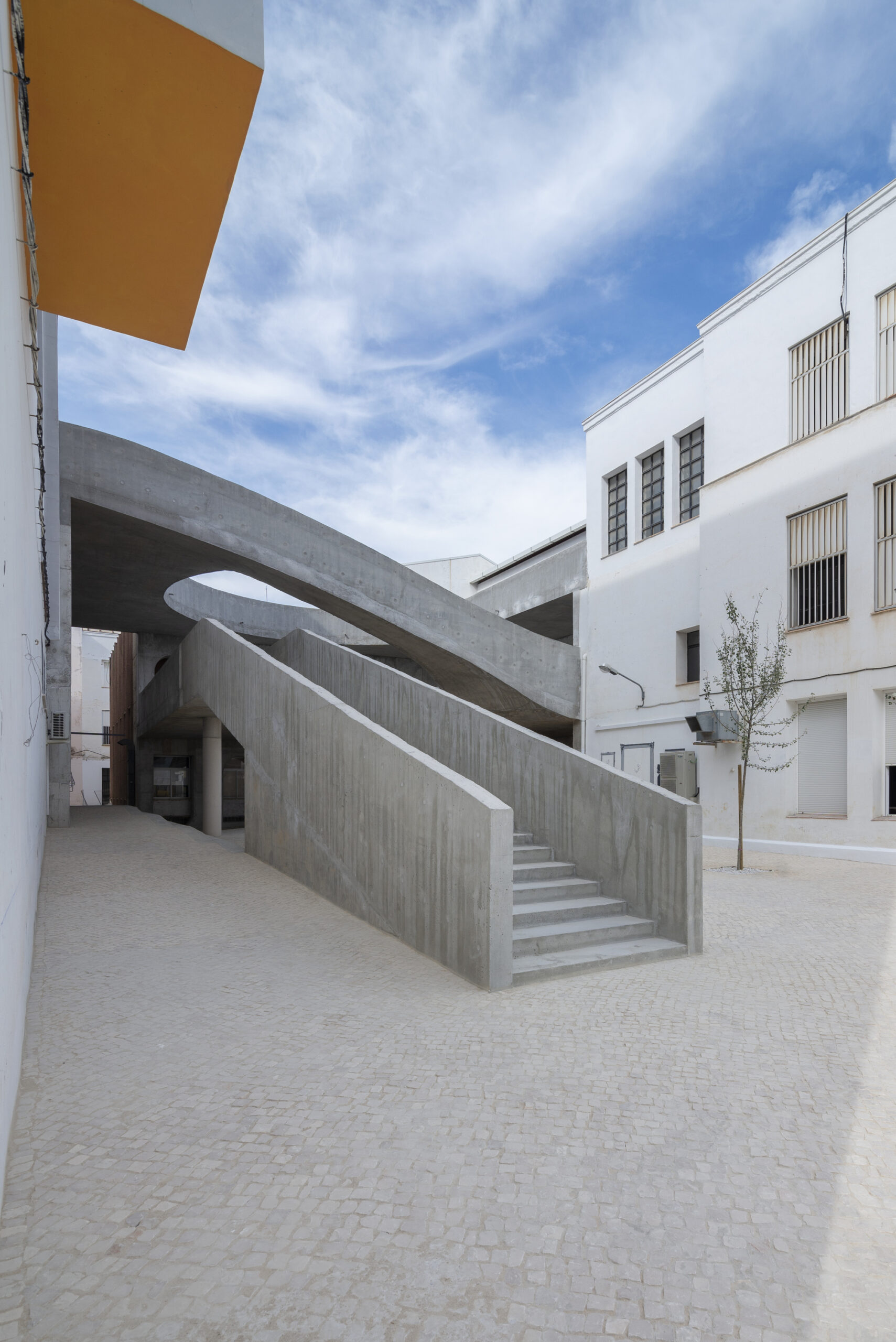 Improvement in the Courtyards of the University of Malaga