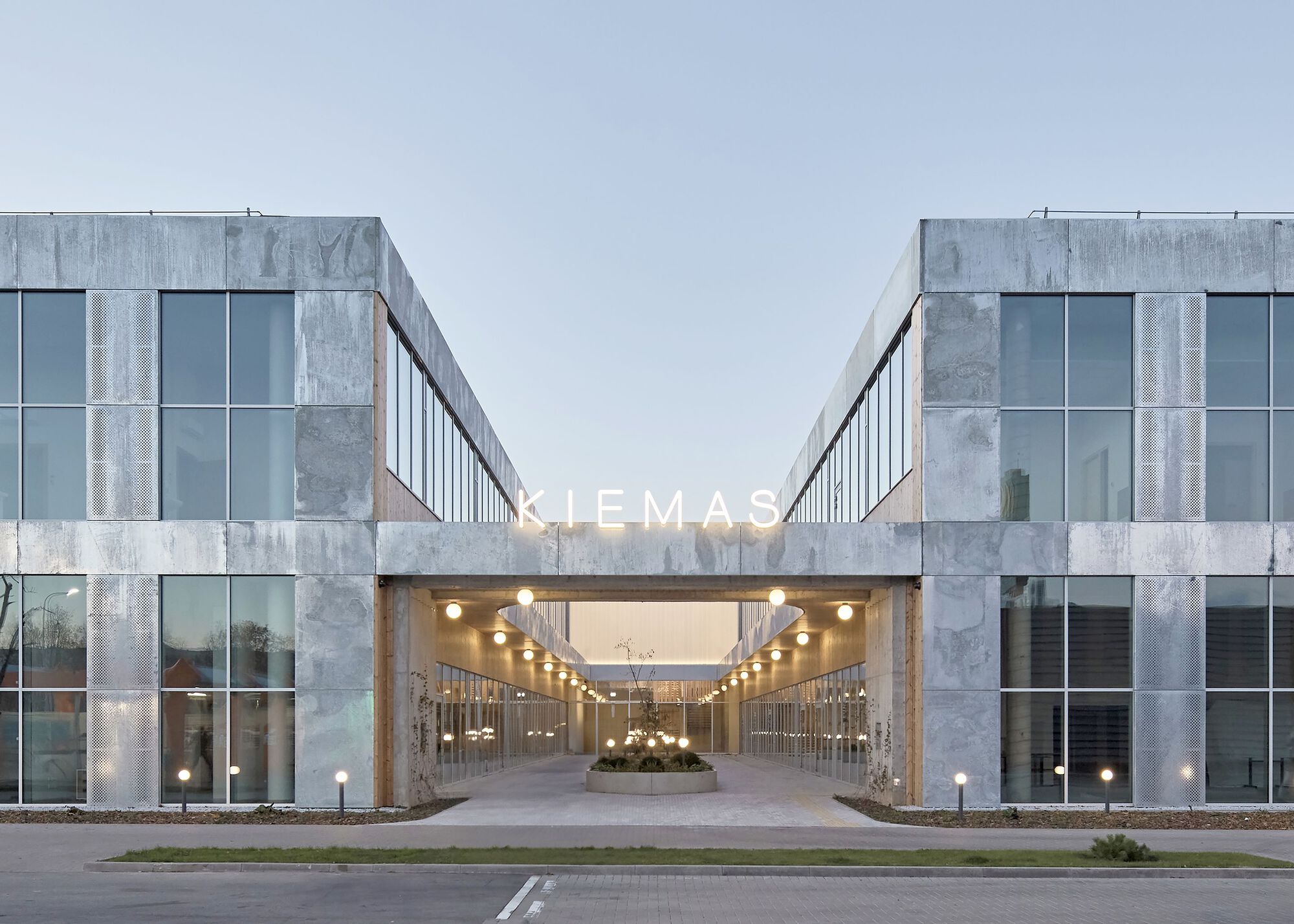 Courtyard Mixed-Use Building