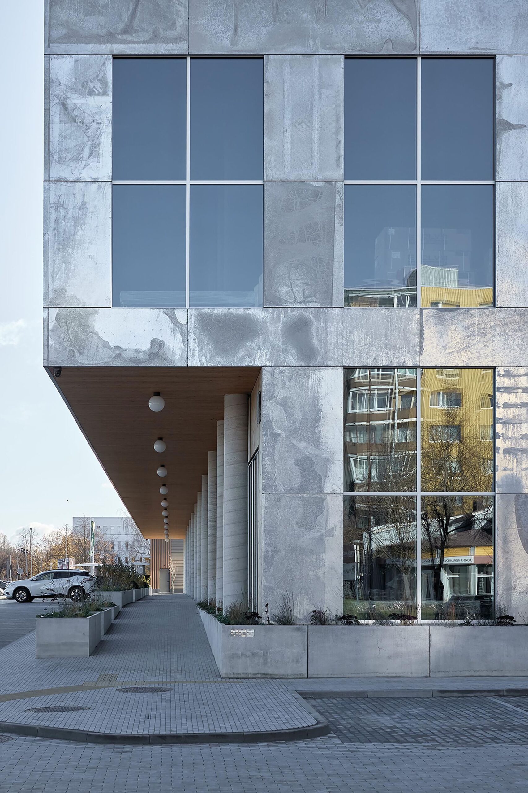 Courtyard Mixed-Use Building