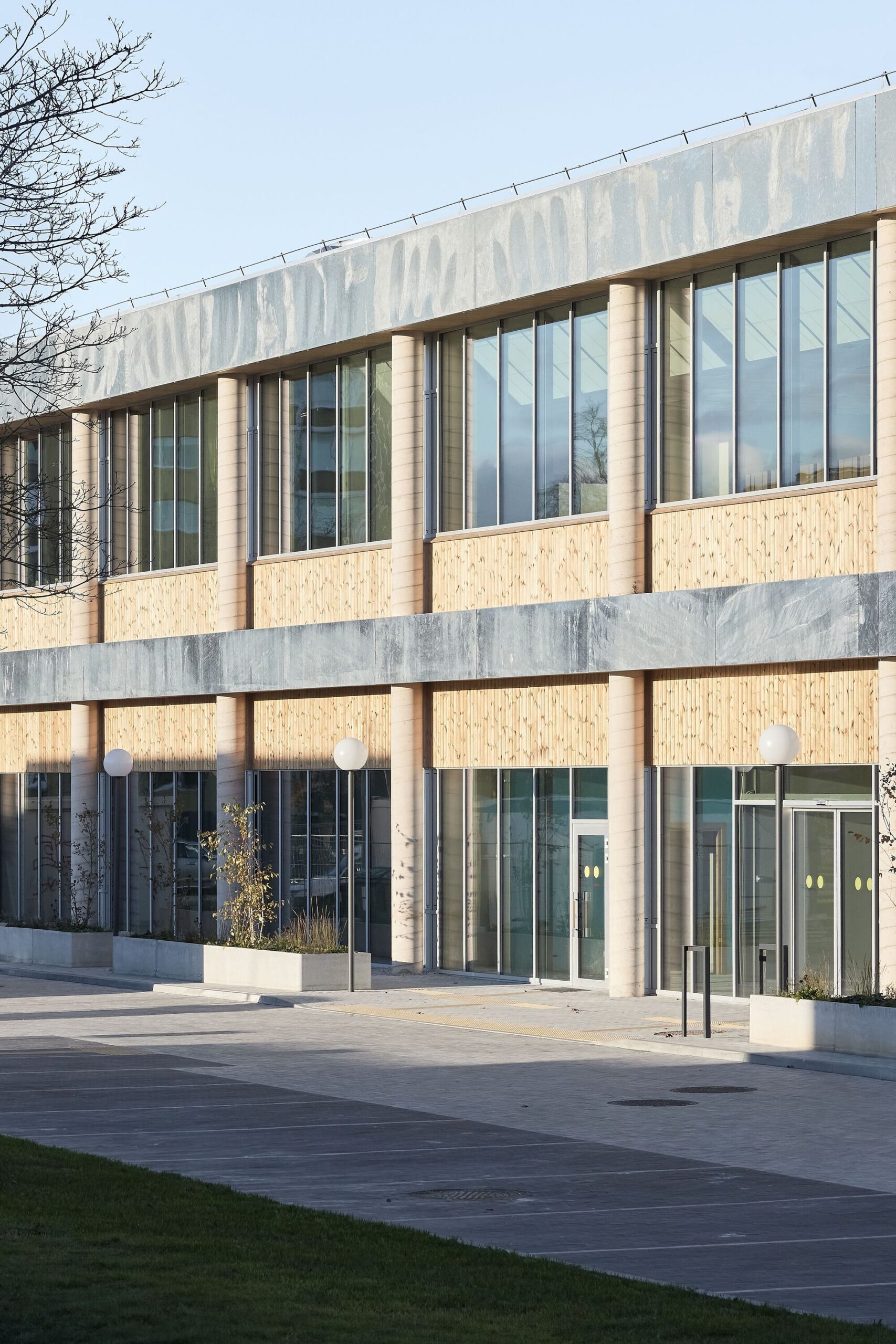 Courtyard Mixed-Use Building