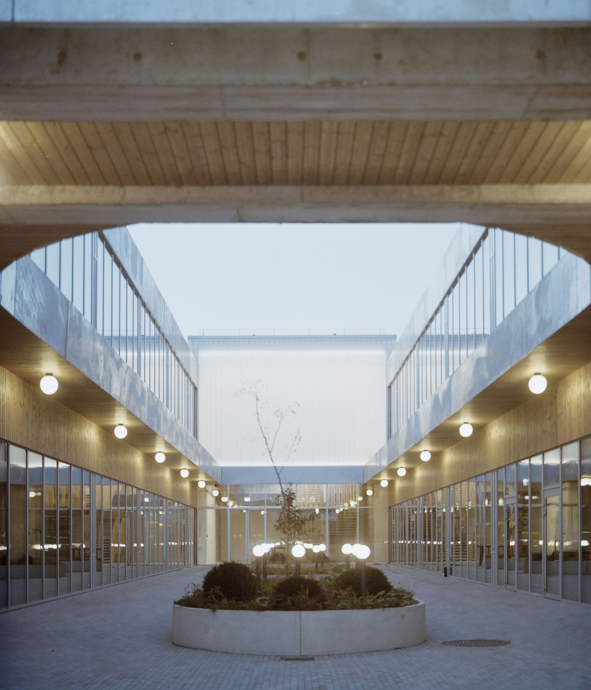 Courtyard Mixed-Use Building