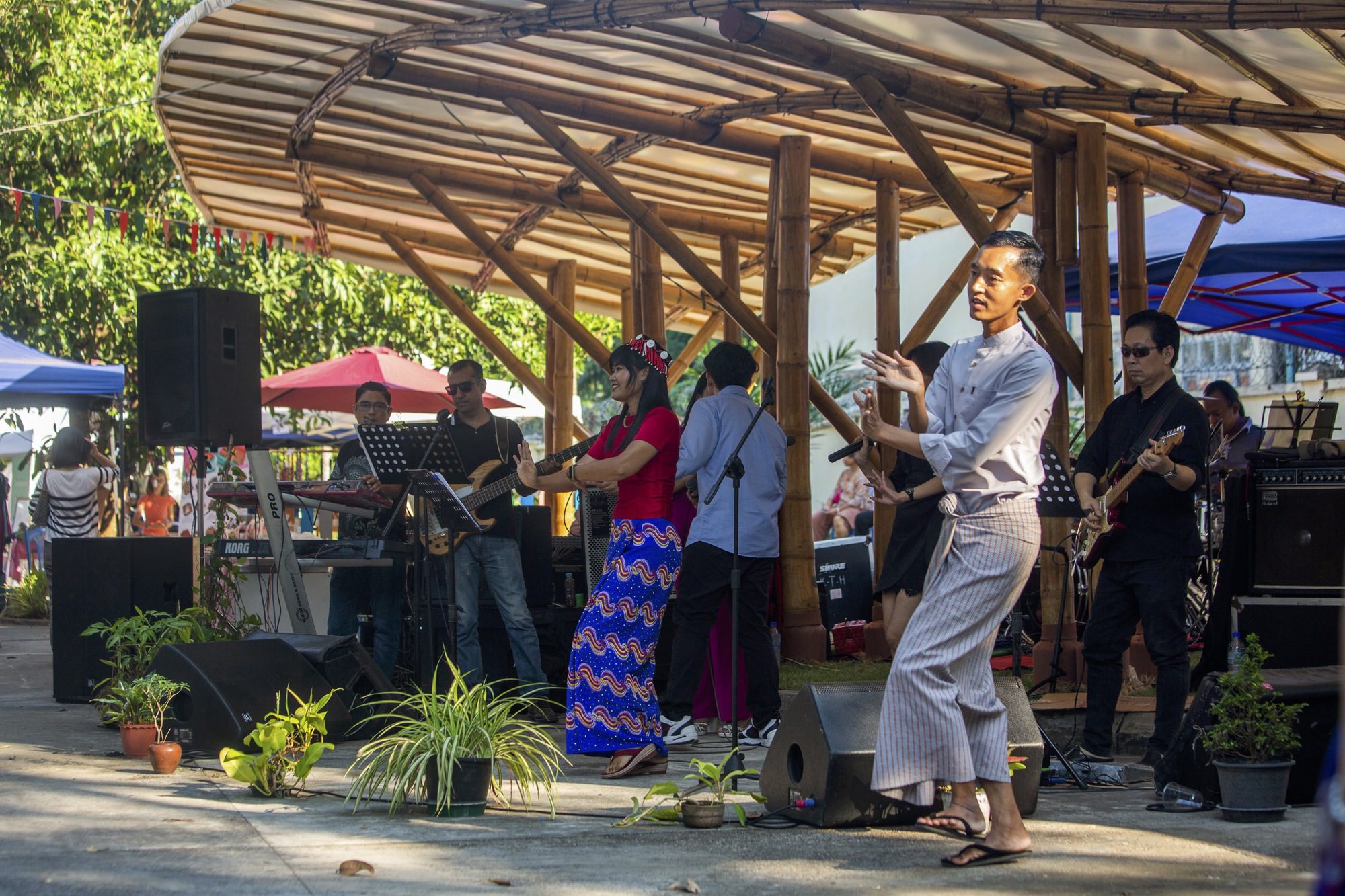 Shade School Playground Pavilion