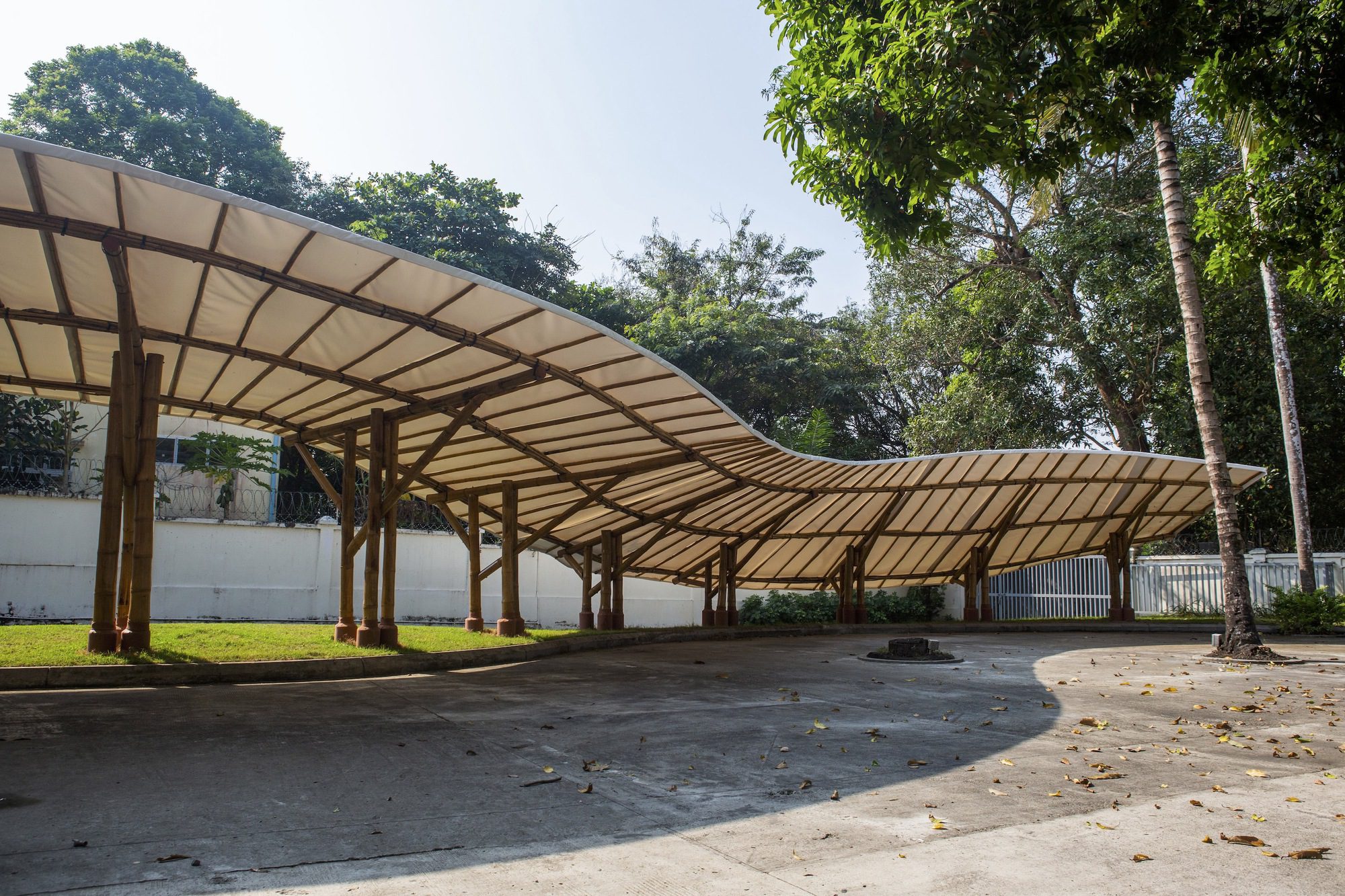 Shade School Playground Pavilion