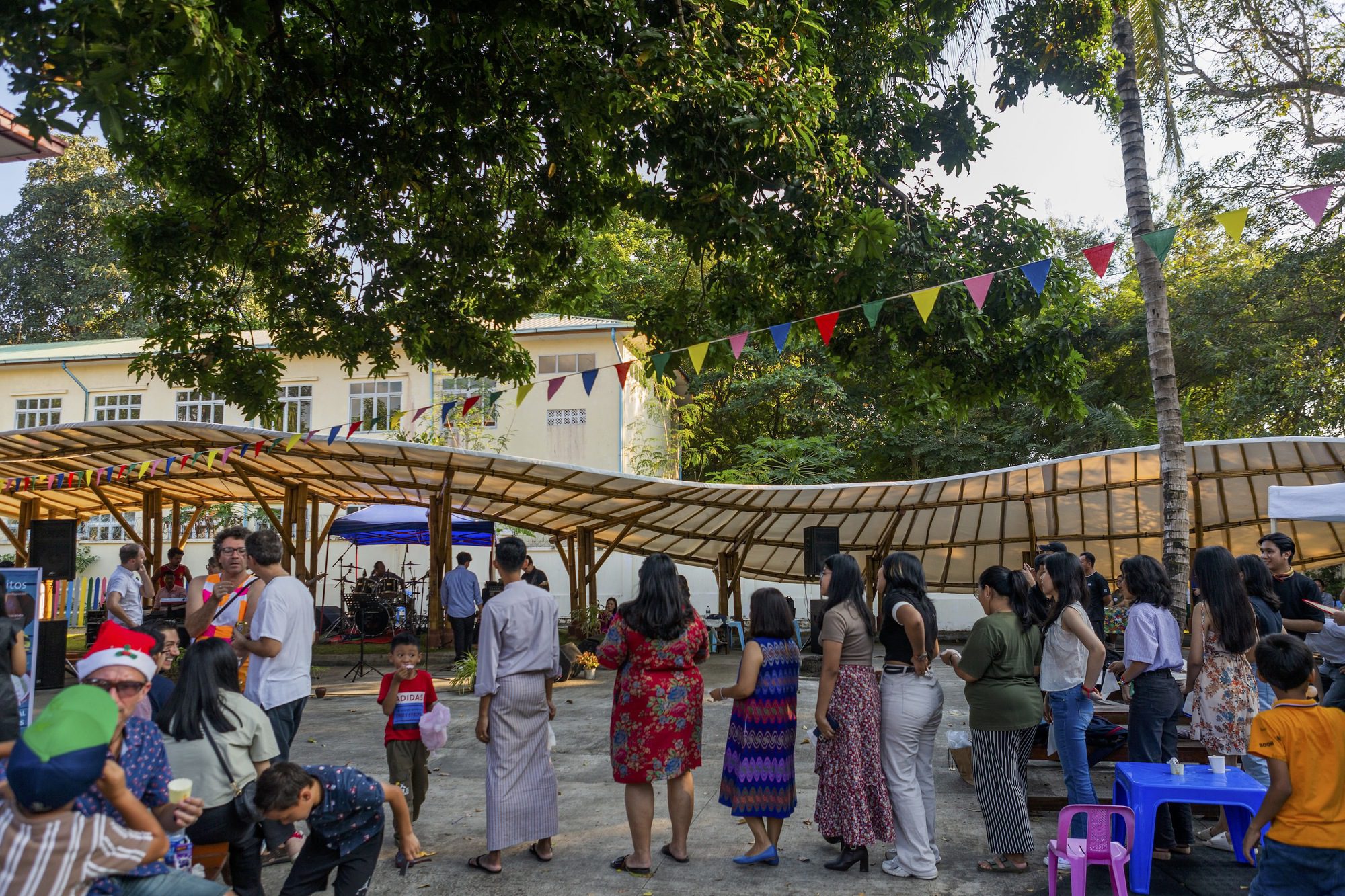 Shade School Playground Pavilion