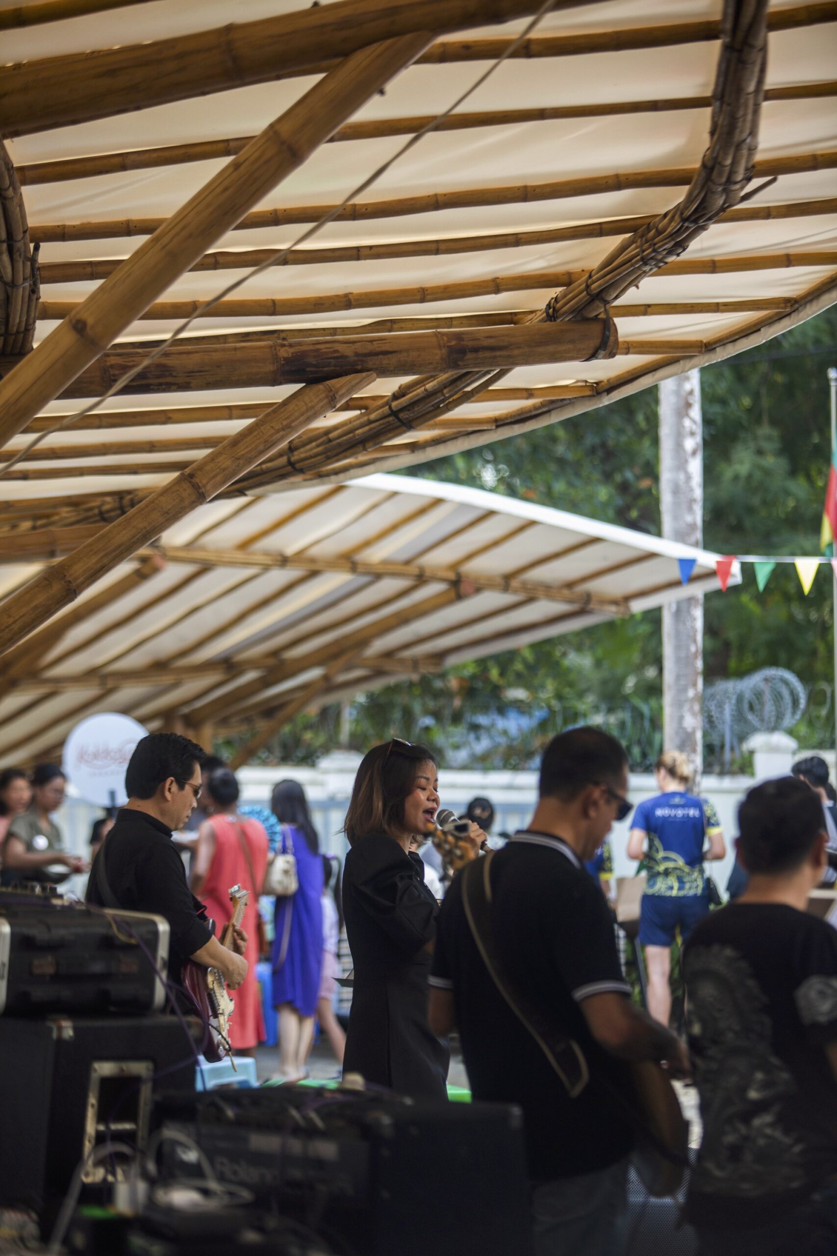 Shade School Playground Pavilion