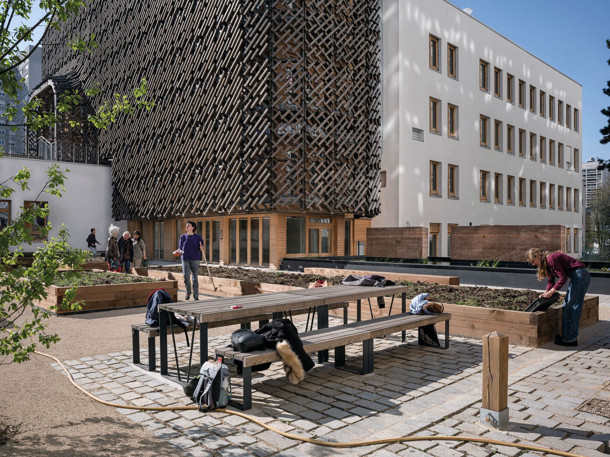 James Baldwin Media Library and Refugee House