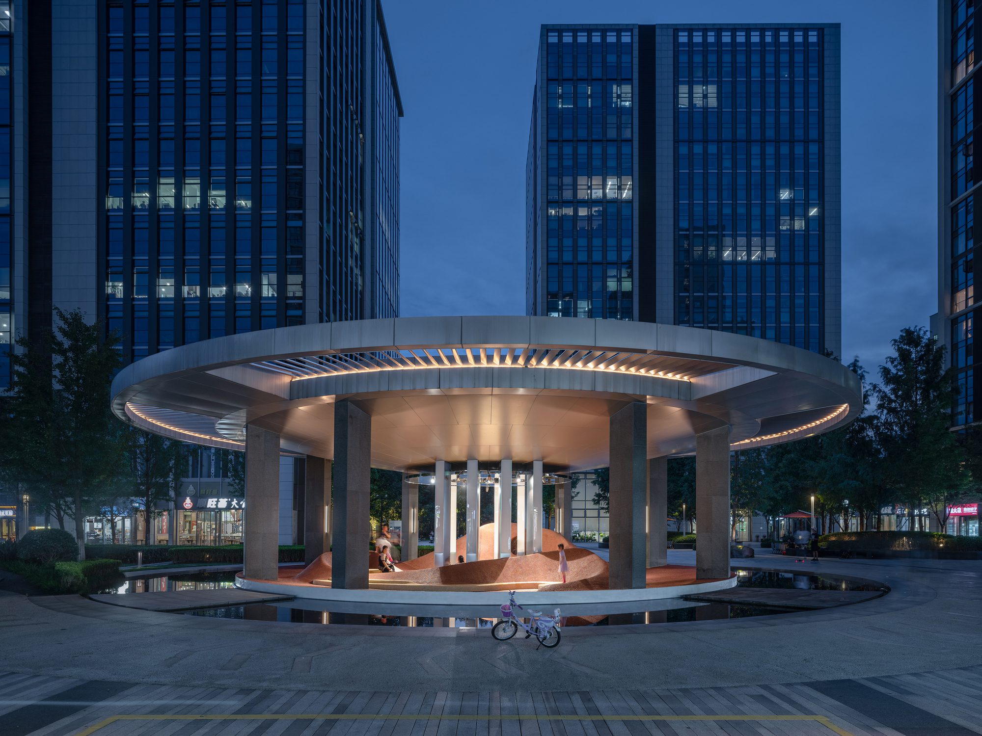 Wave Pavilion, Urban Micro-Space Regeneration Plan