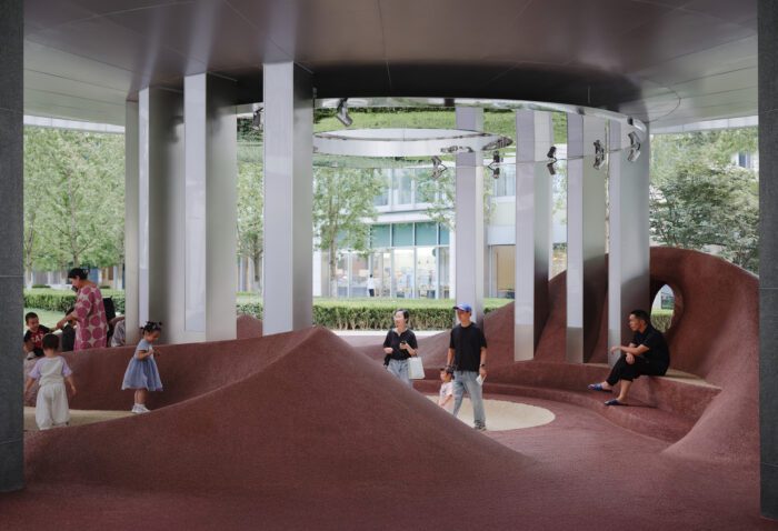 Wave Pavilion, Urban Micro-Space Regeneration Plan