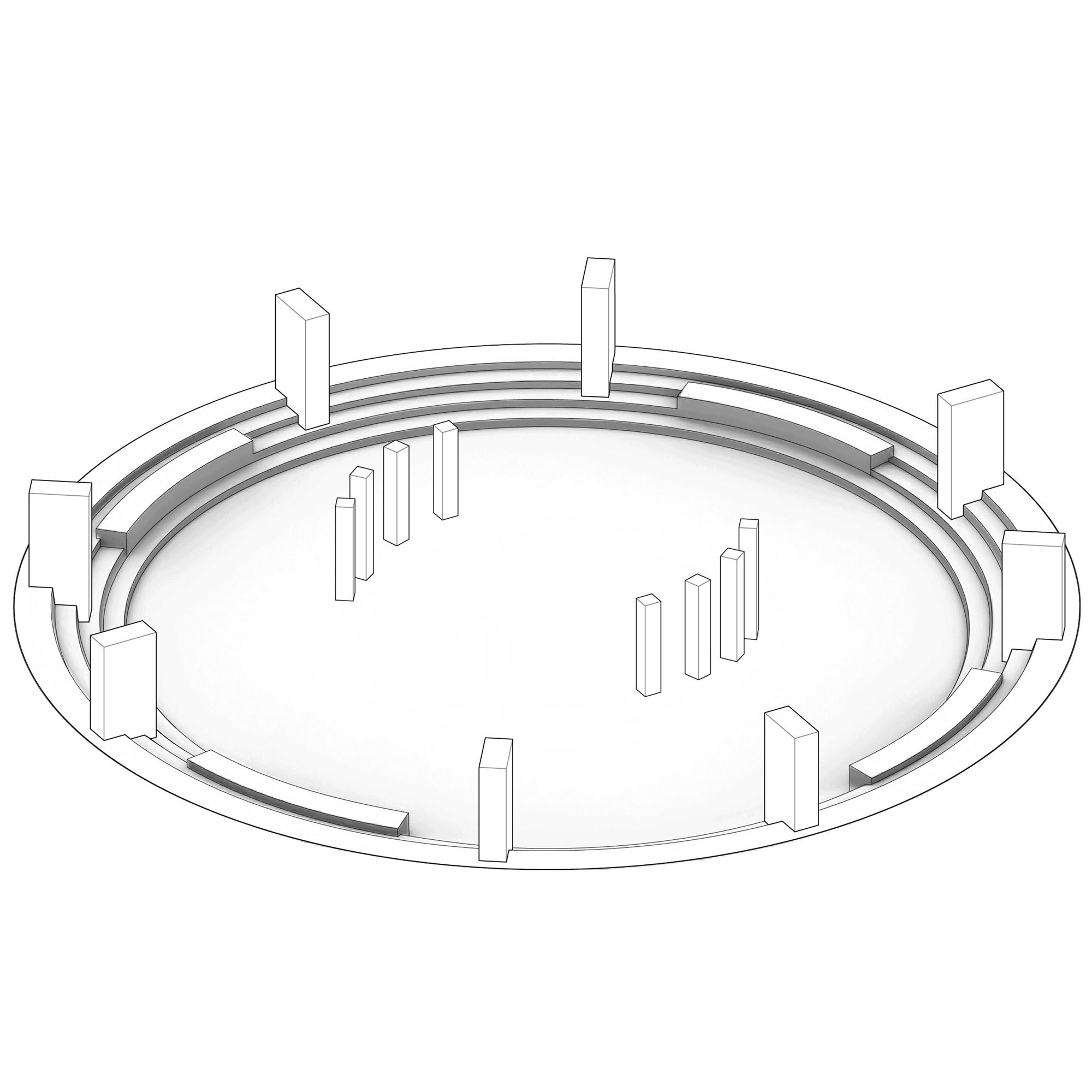Wave Pavilion, Urban Micro-Space Regeneration Plan