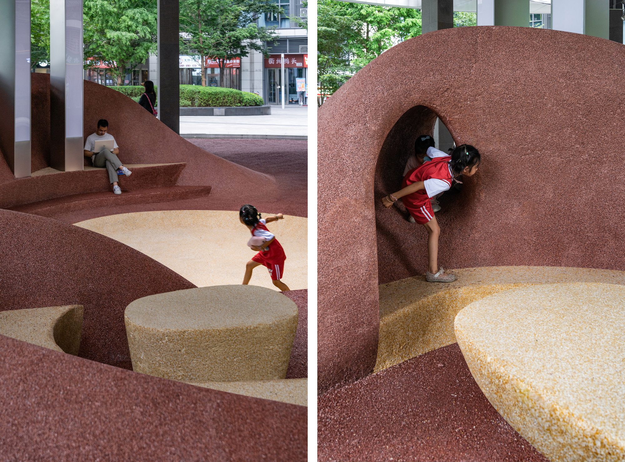 Wave Pavilion, Urban Micro-Space Regeneration Plan