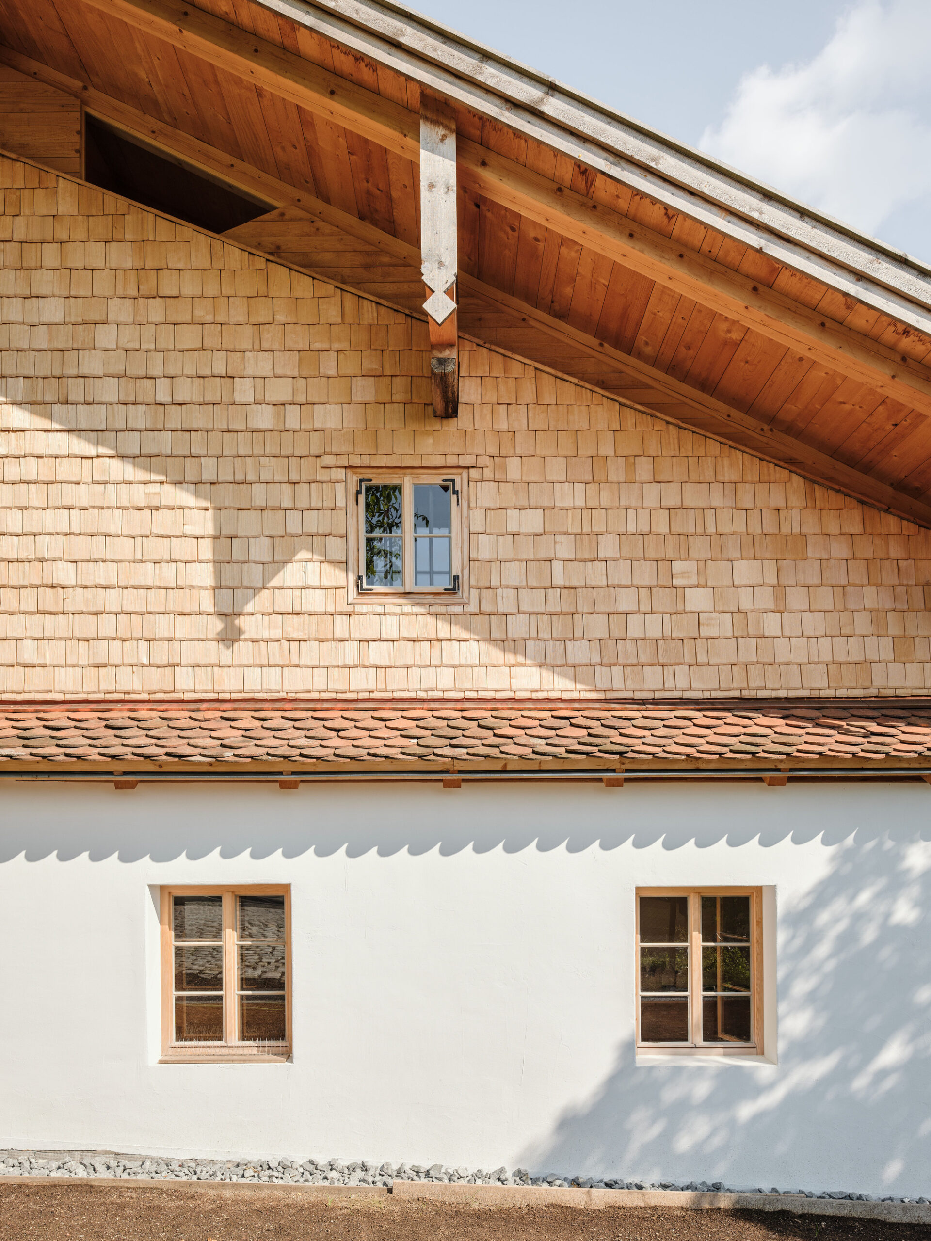 House with an Elevated Roof