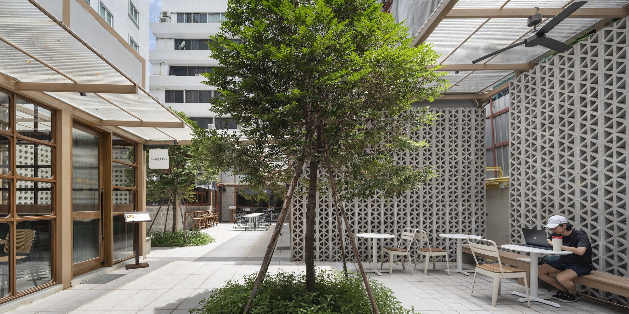 BLOQyard Restaurants and Cafés