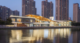The Canopy Pavilion by the Canal