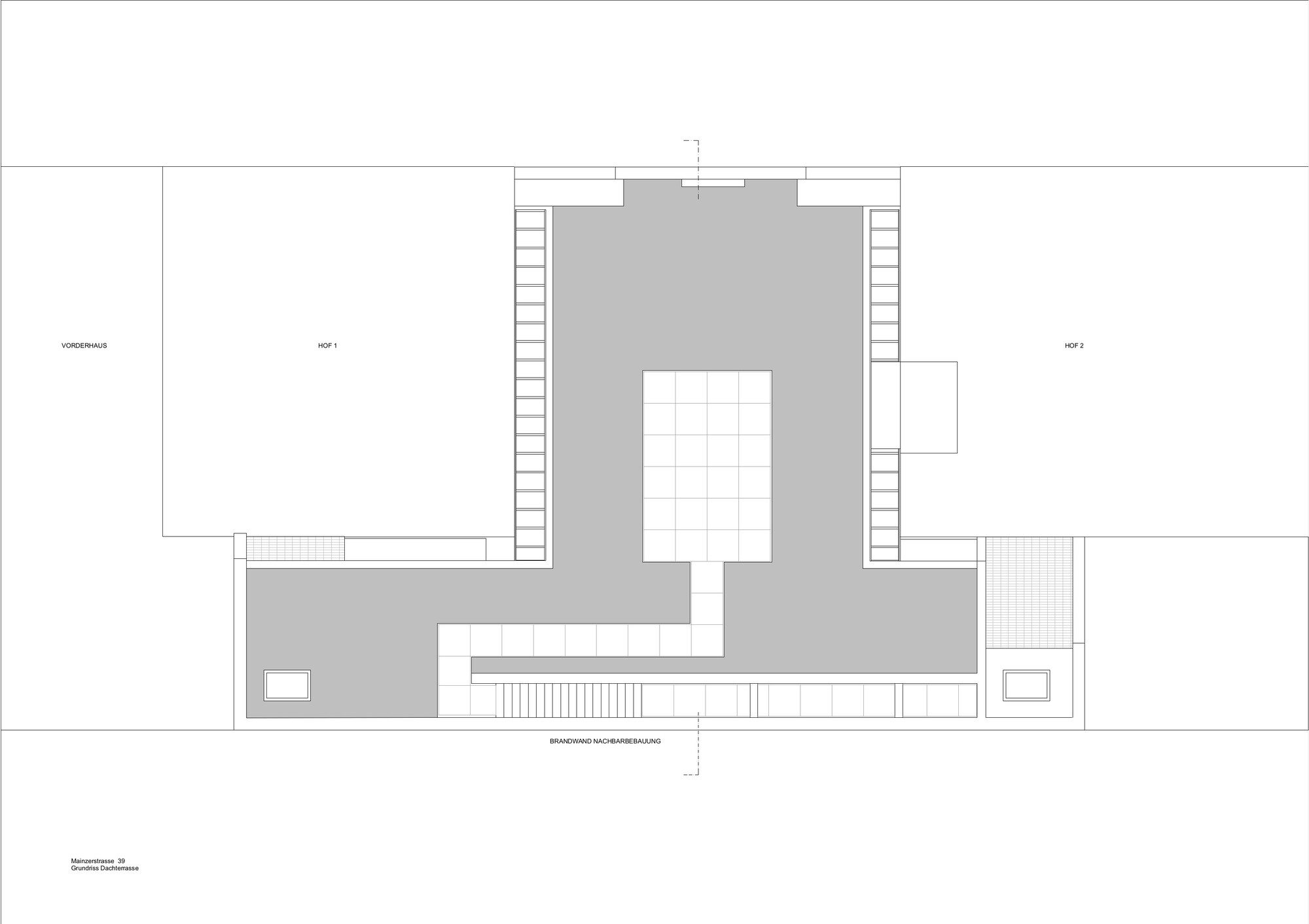 Roof With 20 Concrete Ribs