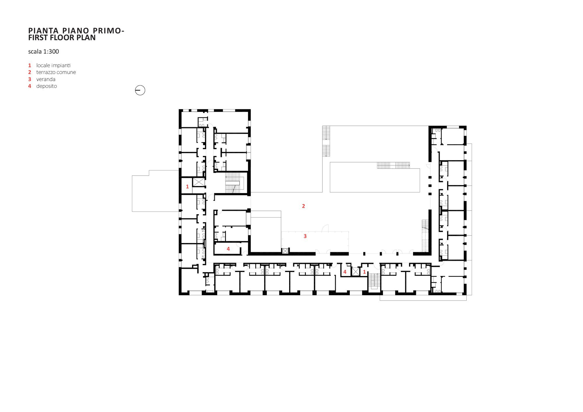 Conversion of Ex-Tribunale in sheltered accommodation