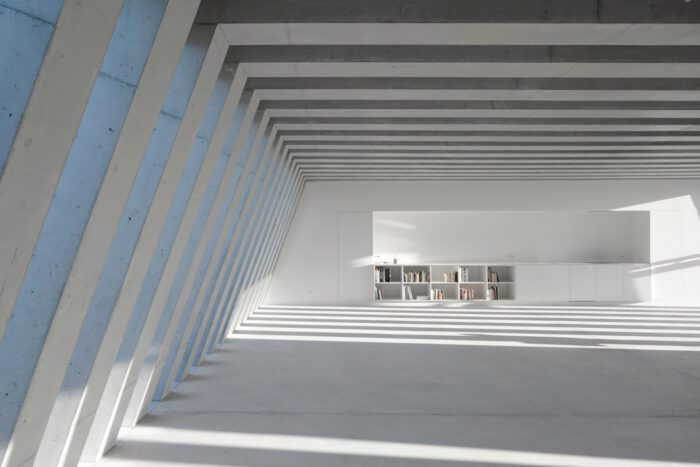 Roof With 20 Concrete Ribs