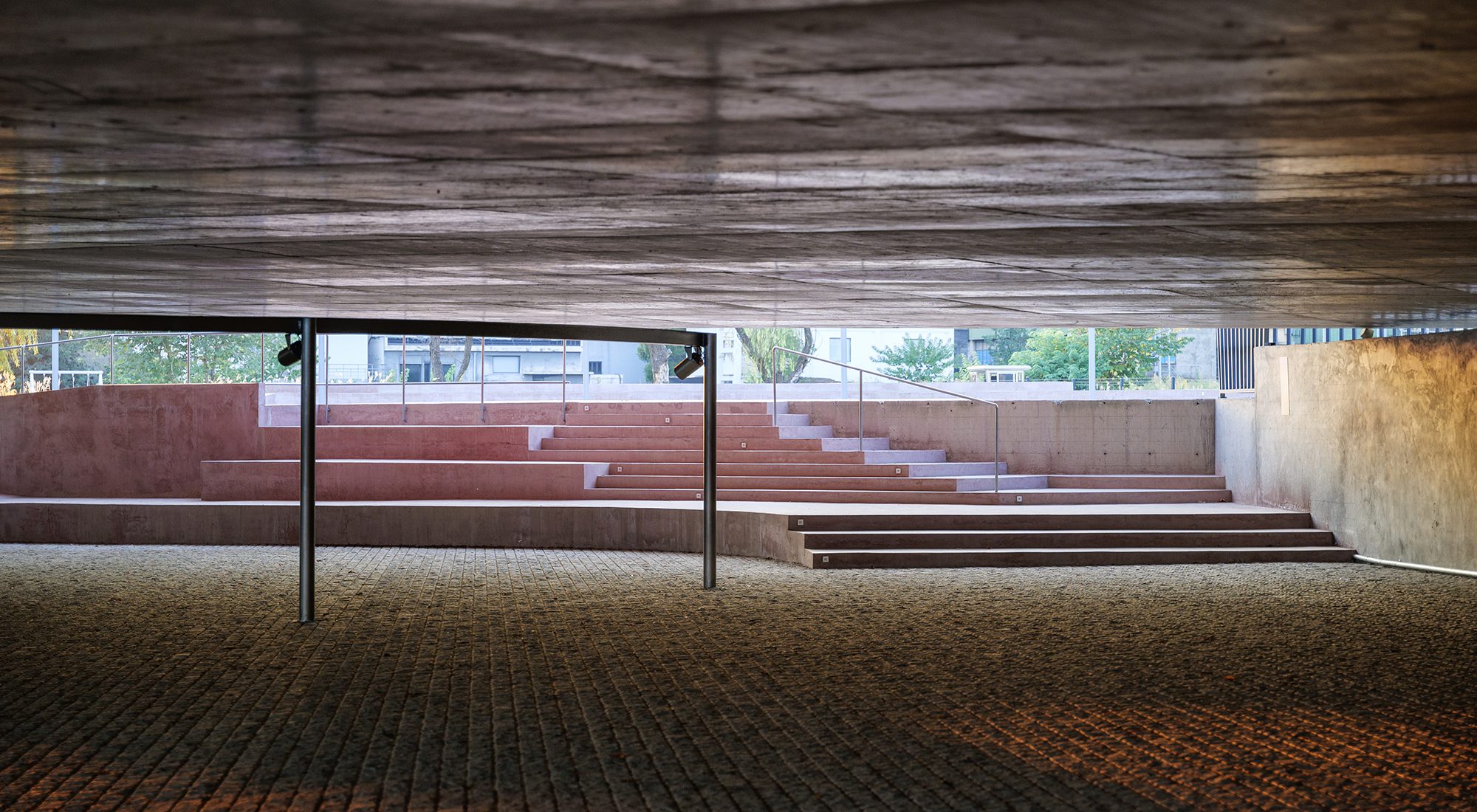 Arena Under Bridge