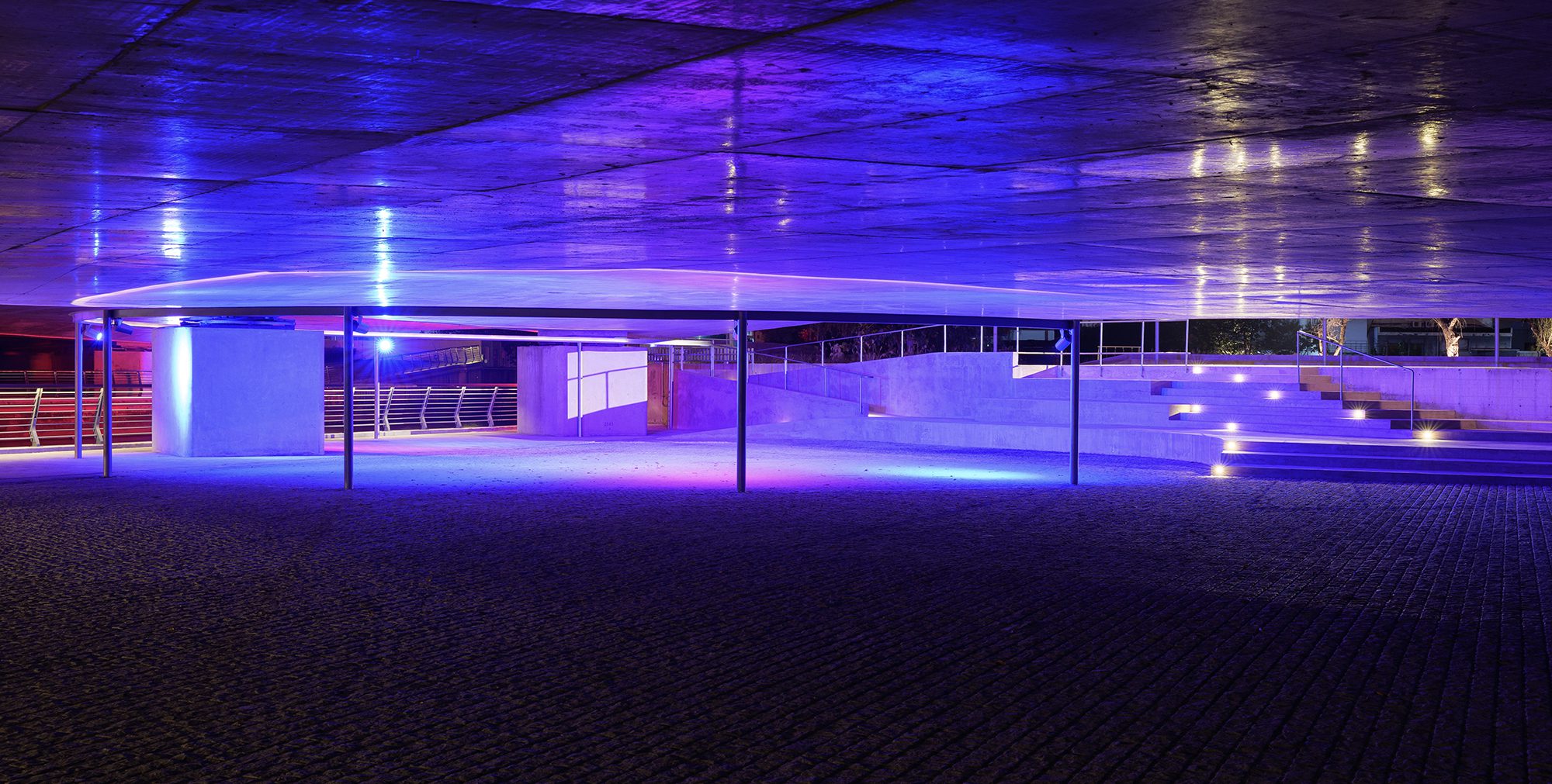 Arena Under Bridge