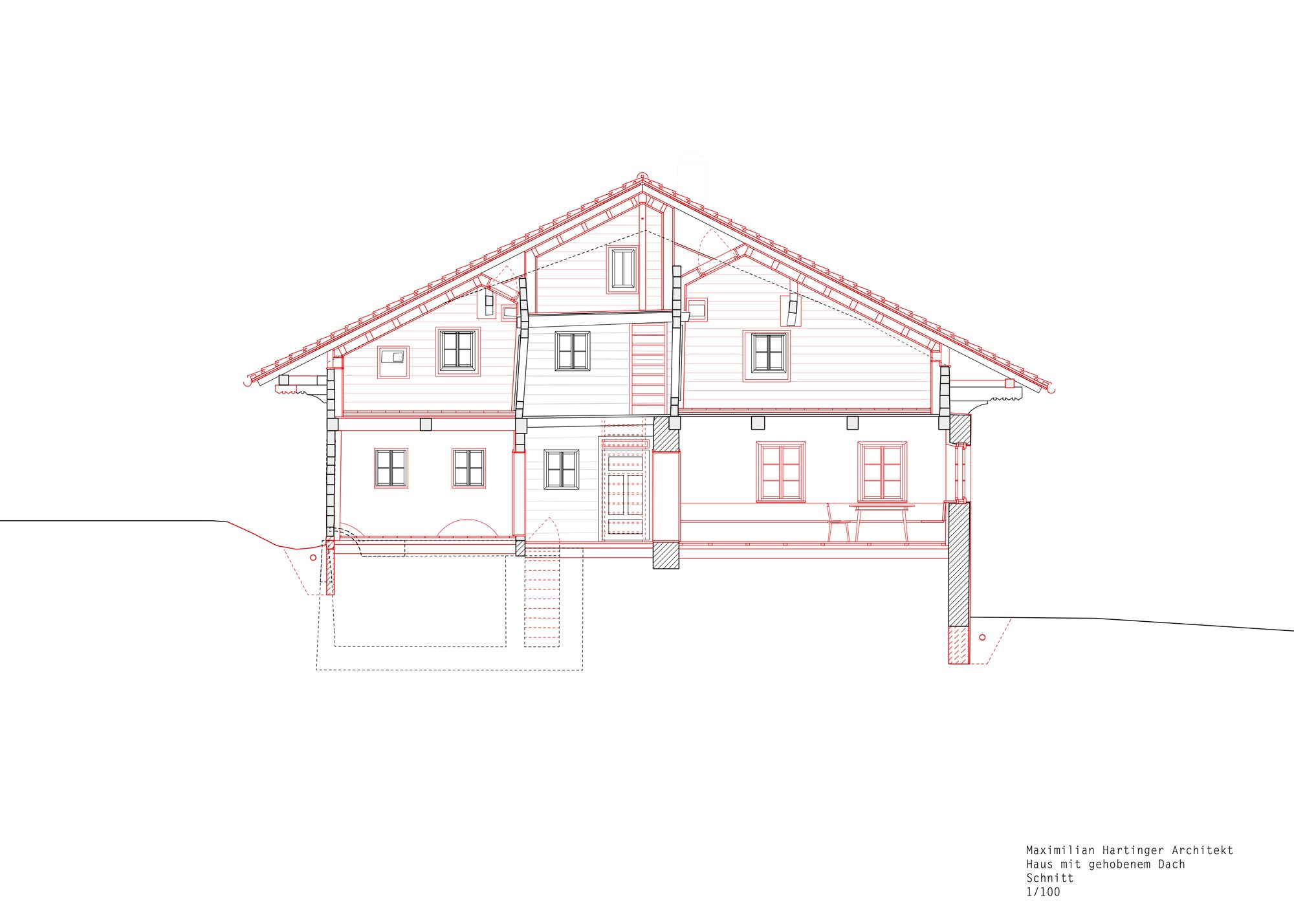 House with an Elevated Roof