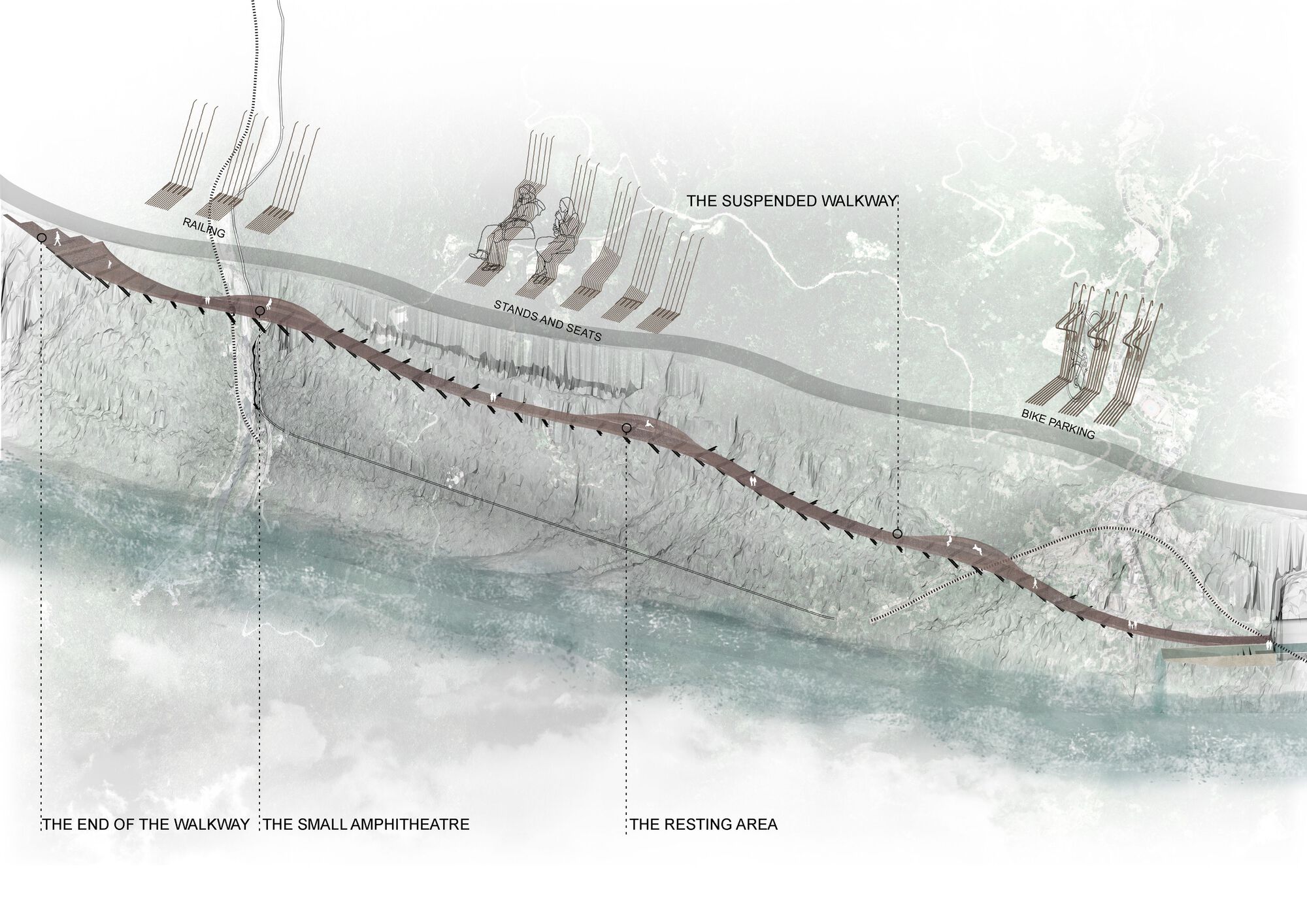 The Dark Line Path | mICHELE & mIQUEL + dA VISION DESIGN
