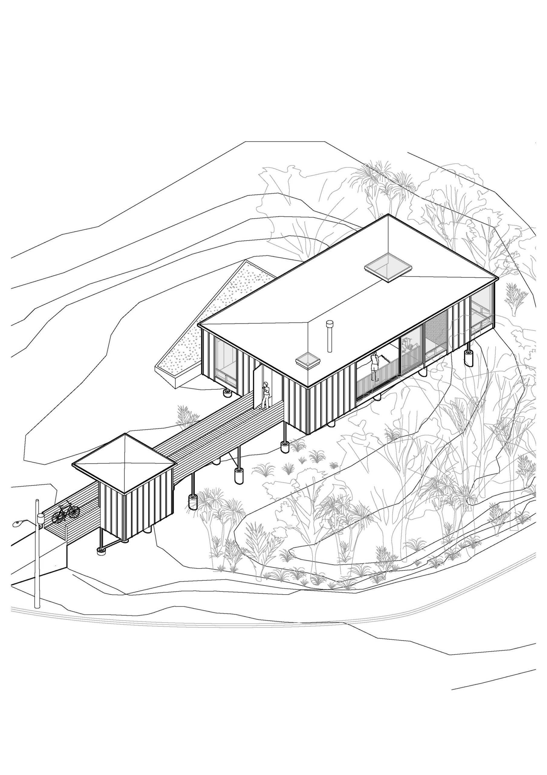 Bush Block House