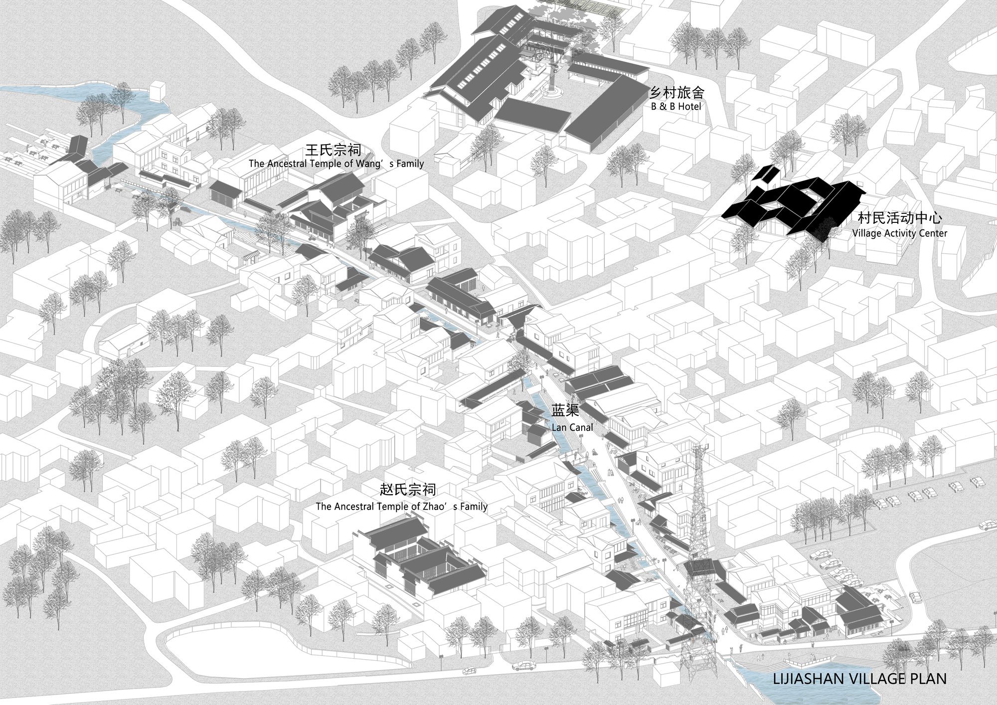 Villagers' Activity Center in Lijiashan Village