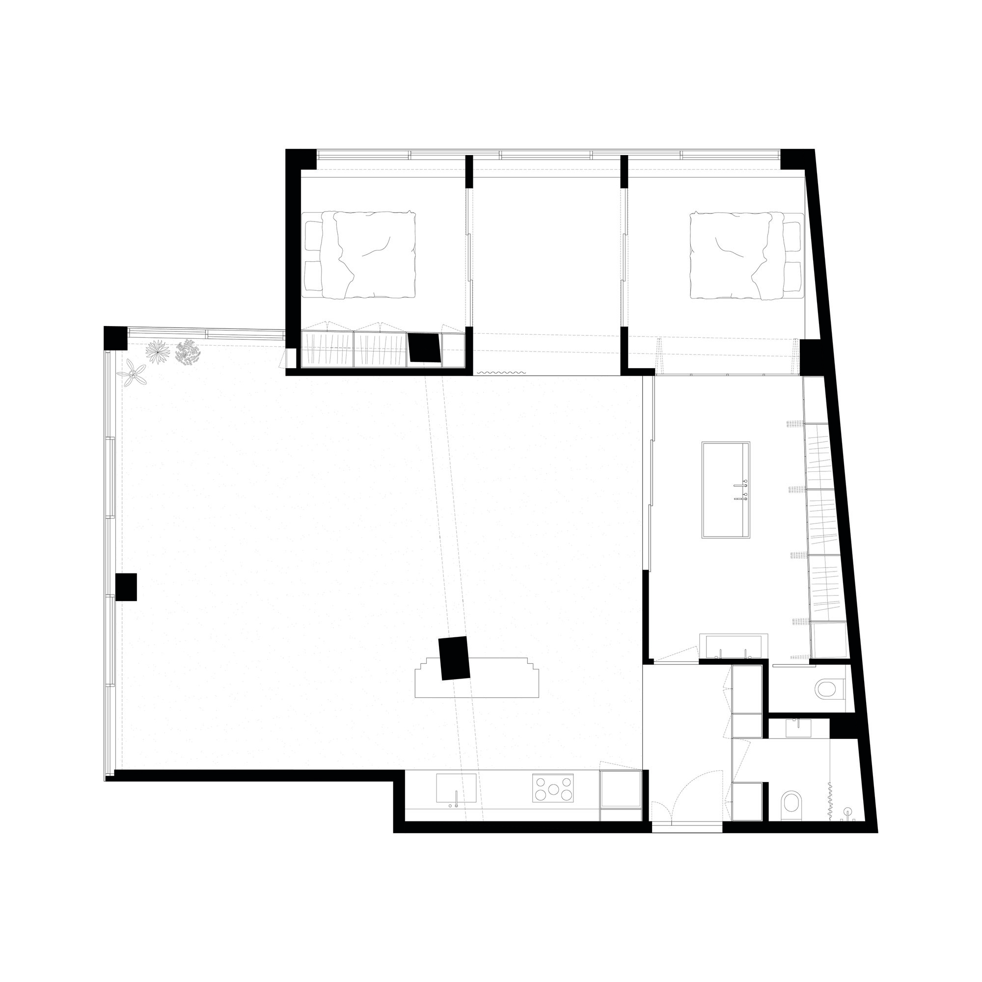 Astral Weeks Flat and Exhibition Space