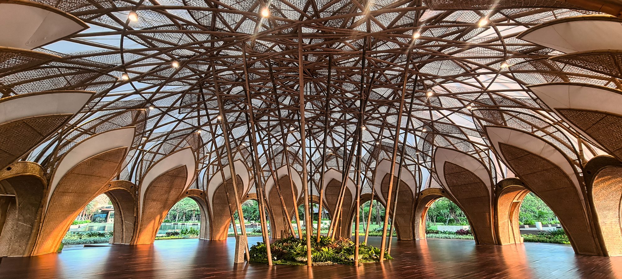 Bamboo Dome for G20 Bali Summit