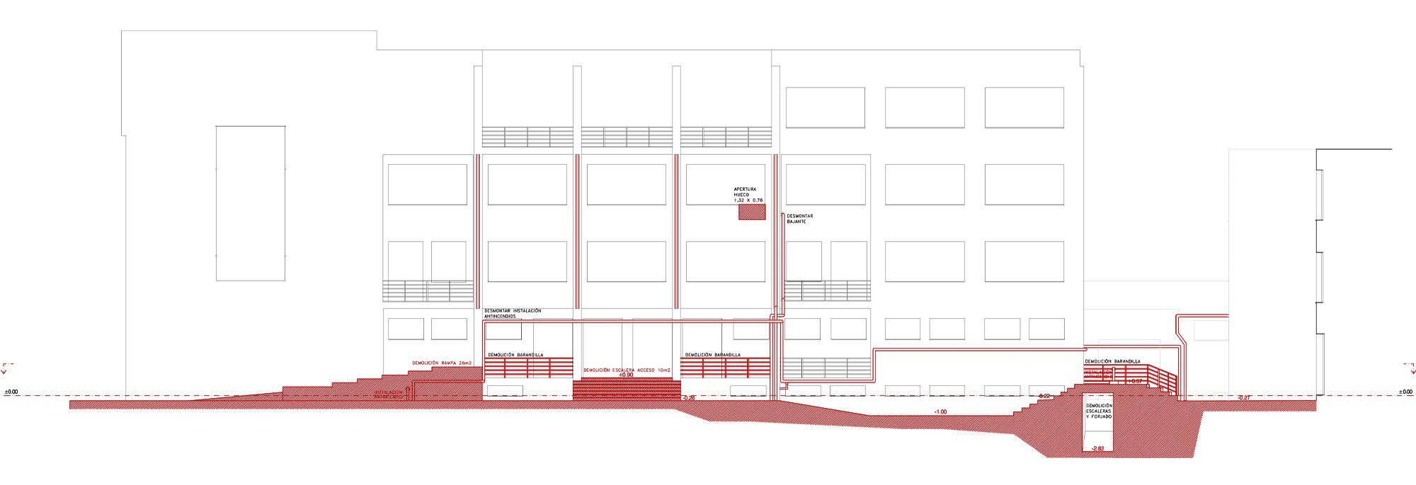 Improvement in the Courtyards of the University of Malaga