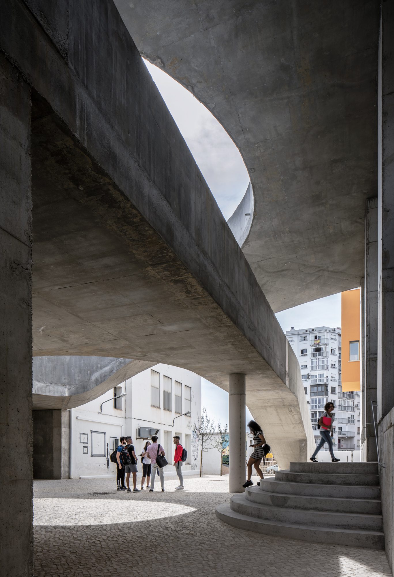 Improvement in the Courtyards of the University of Malaga