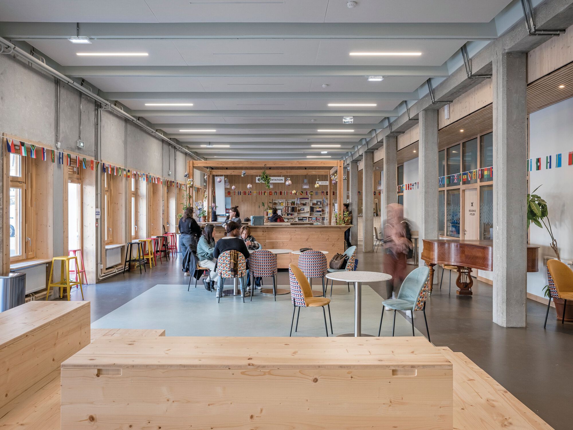James Baldwin Media Library and Refugee House