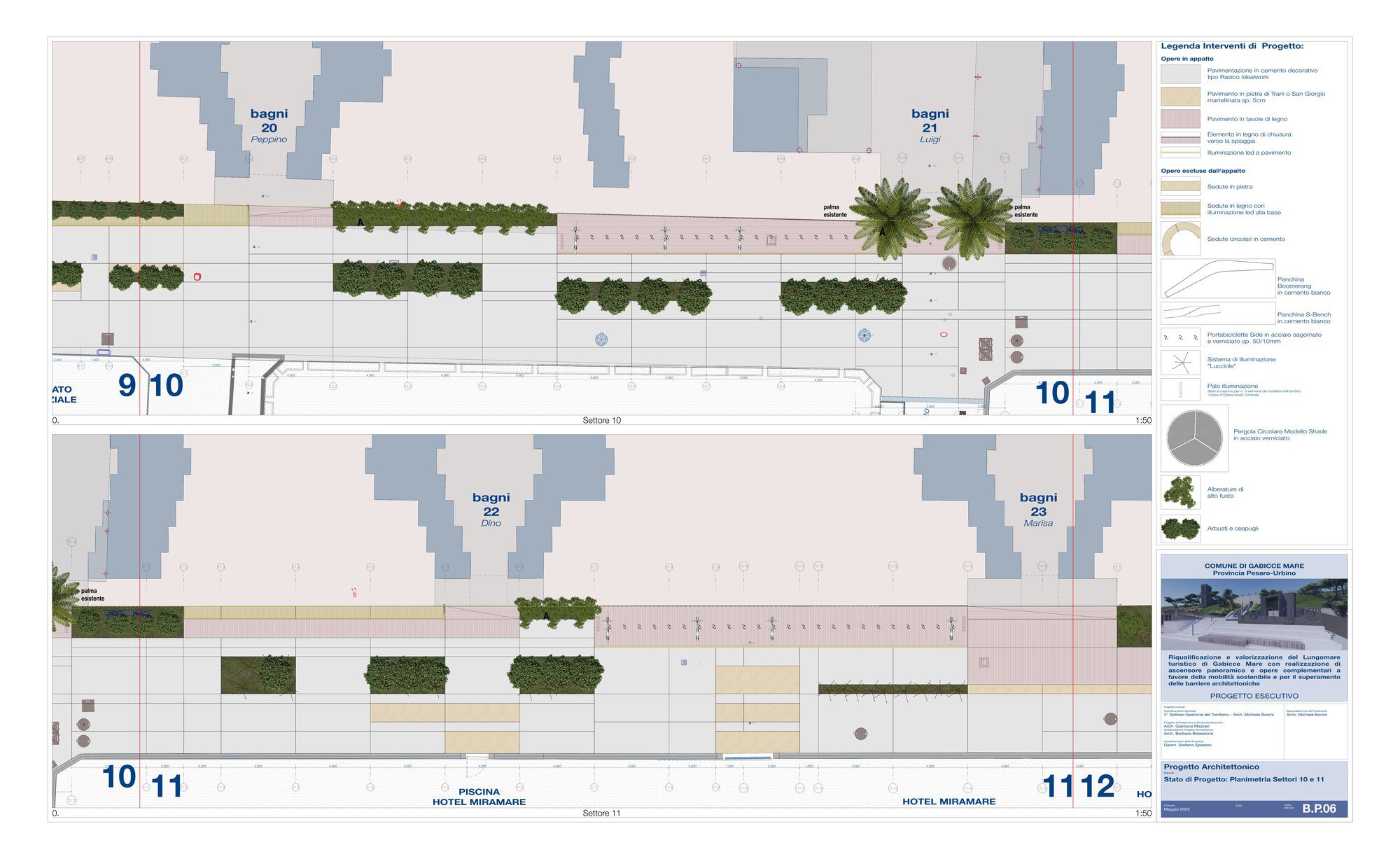 Gabicce Mare Seaside Promenade