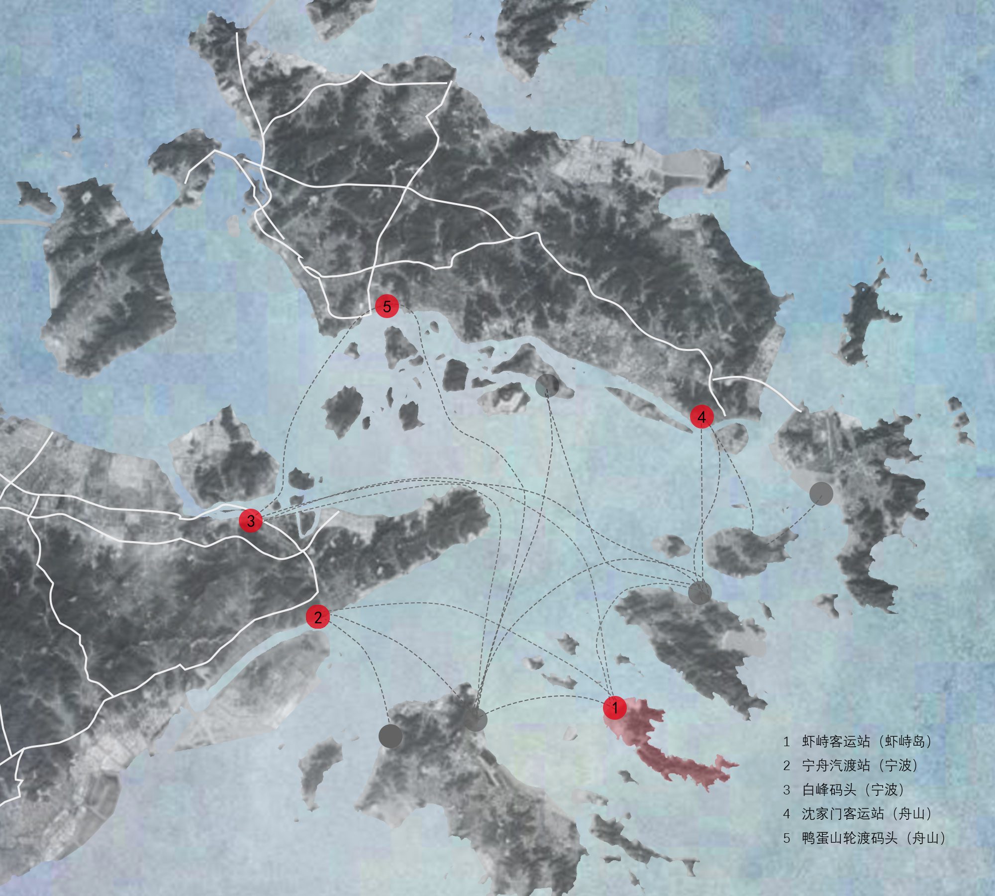 Xiazhi Ferry Terminal, Xiazhi Island