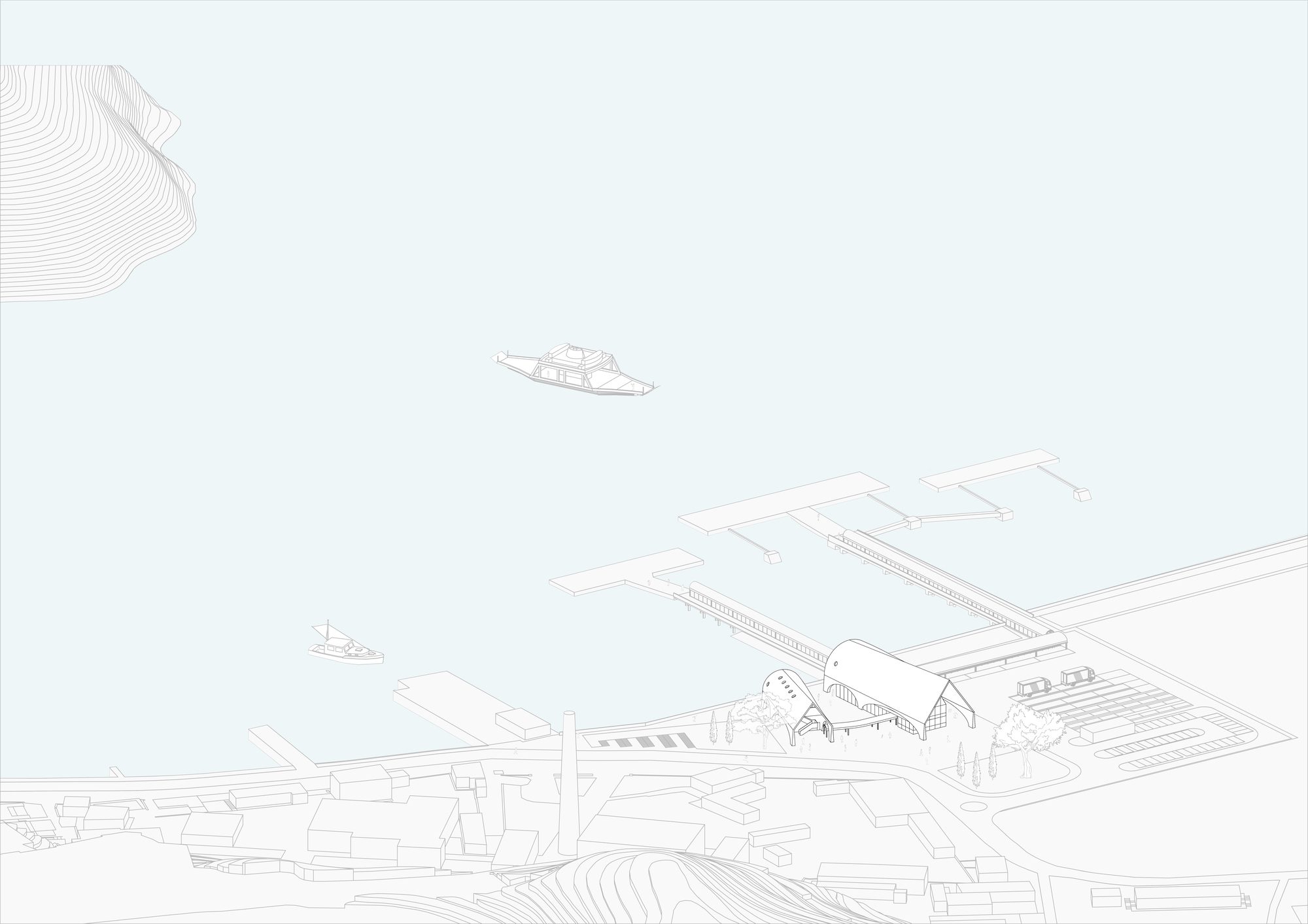 Xiazhi Ferry Terminal, Xiazhi Island