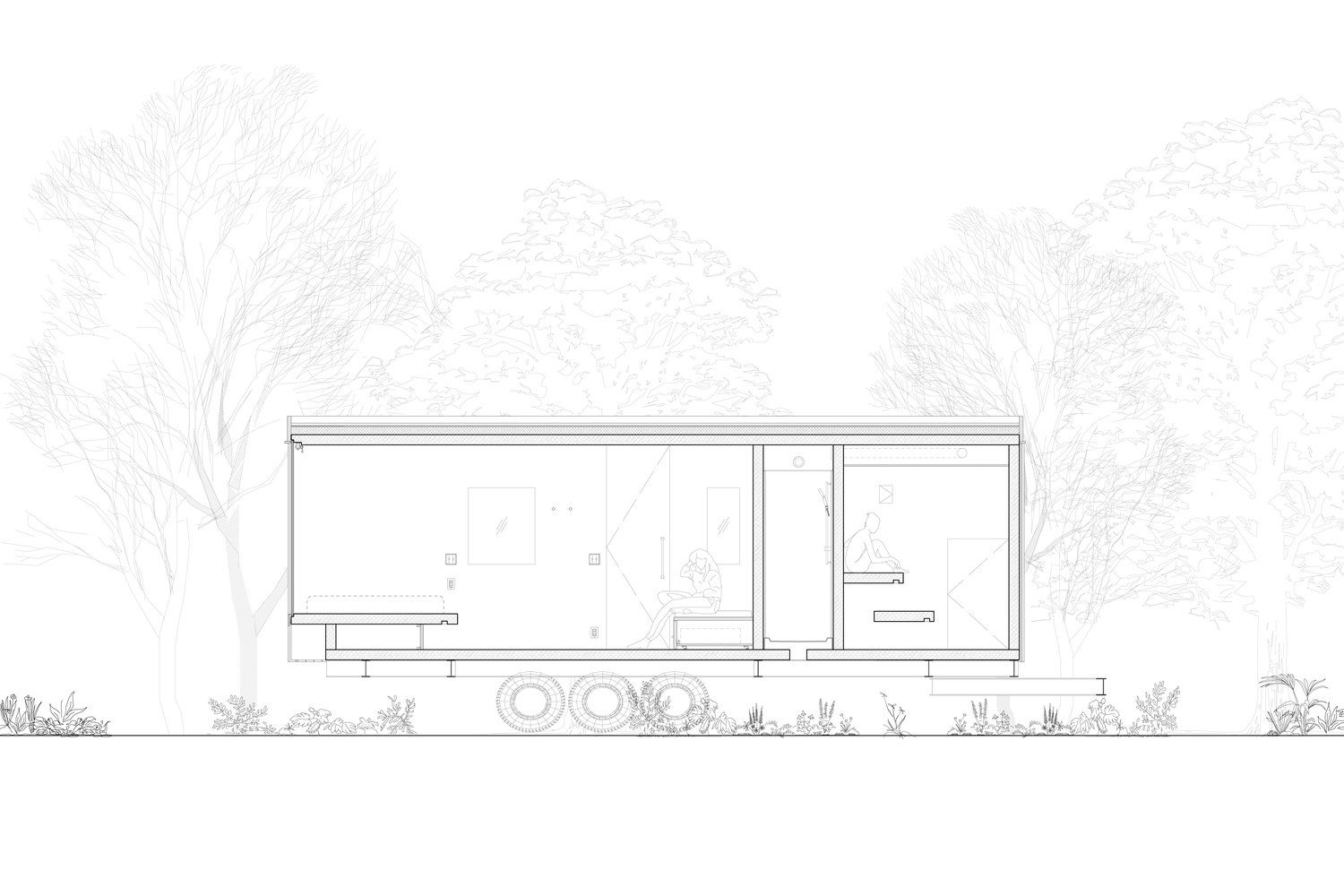 Earthboat Cave - Mobile Cabin