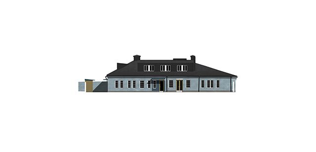Courtyard House in Uppsala