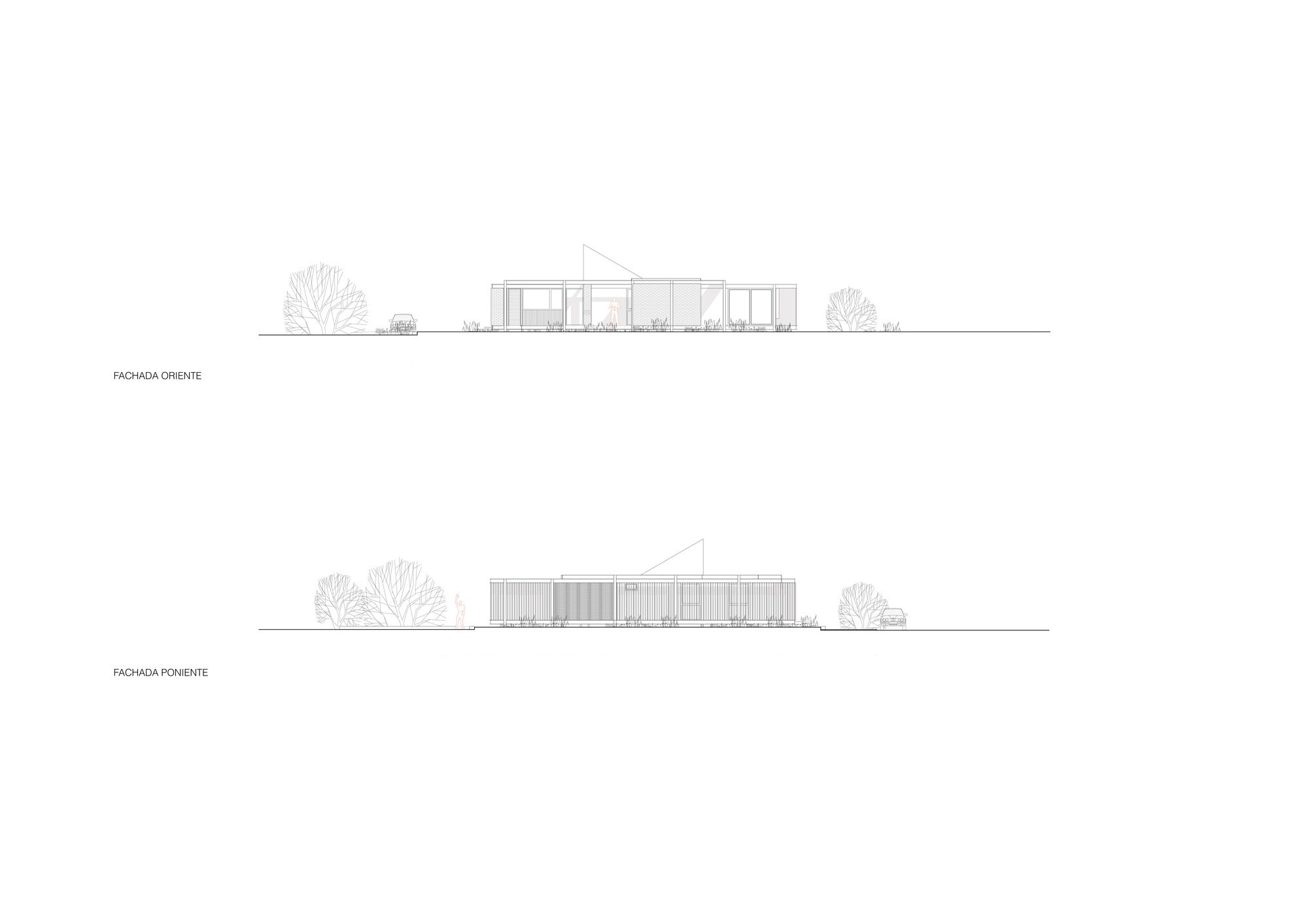 House with Lucarna