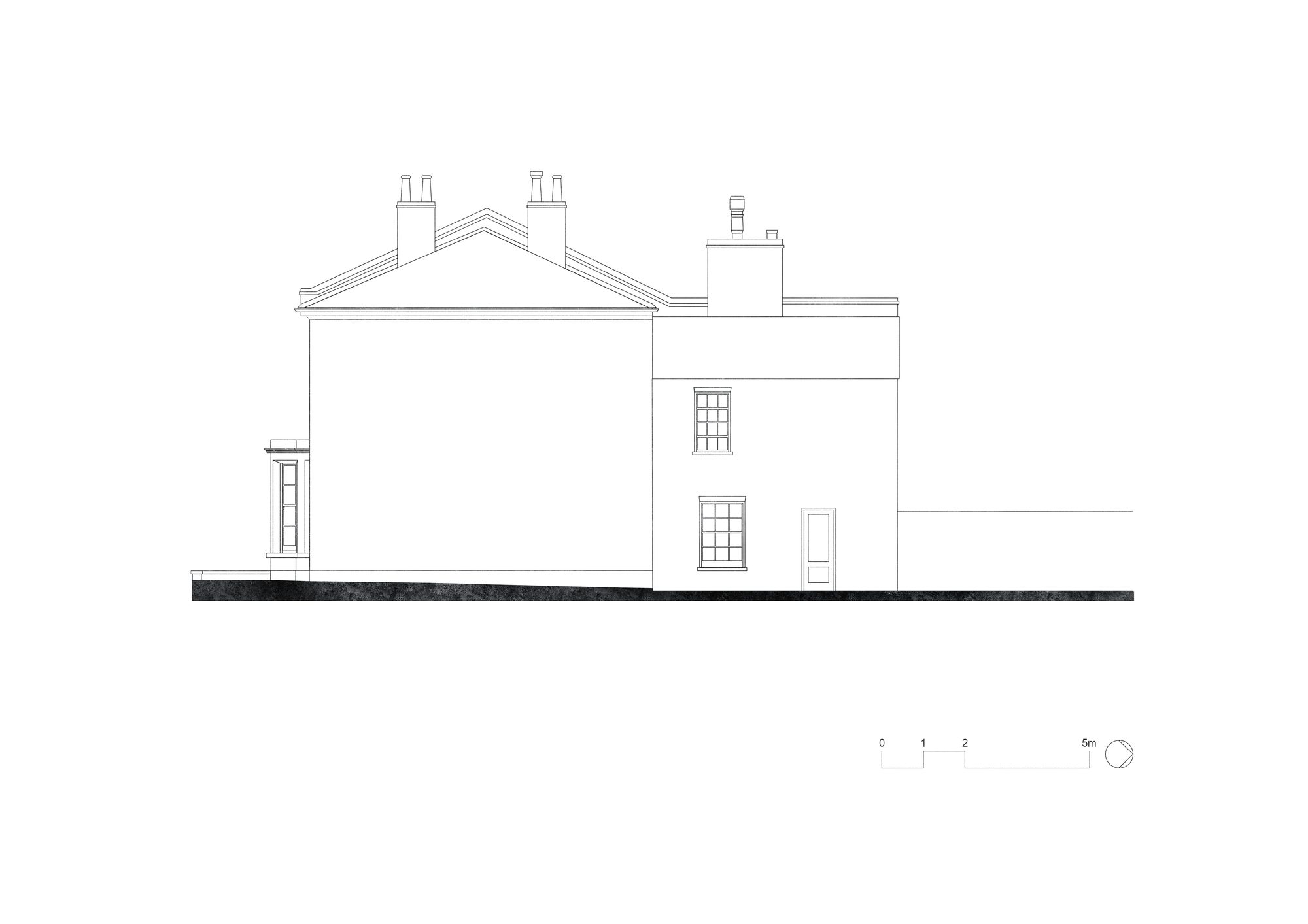 Concrete Plinth House