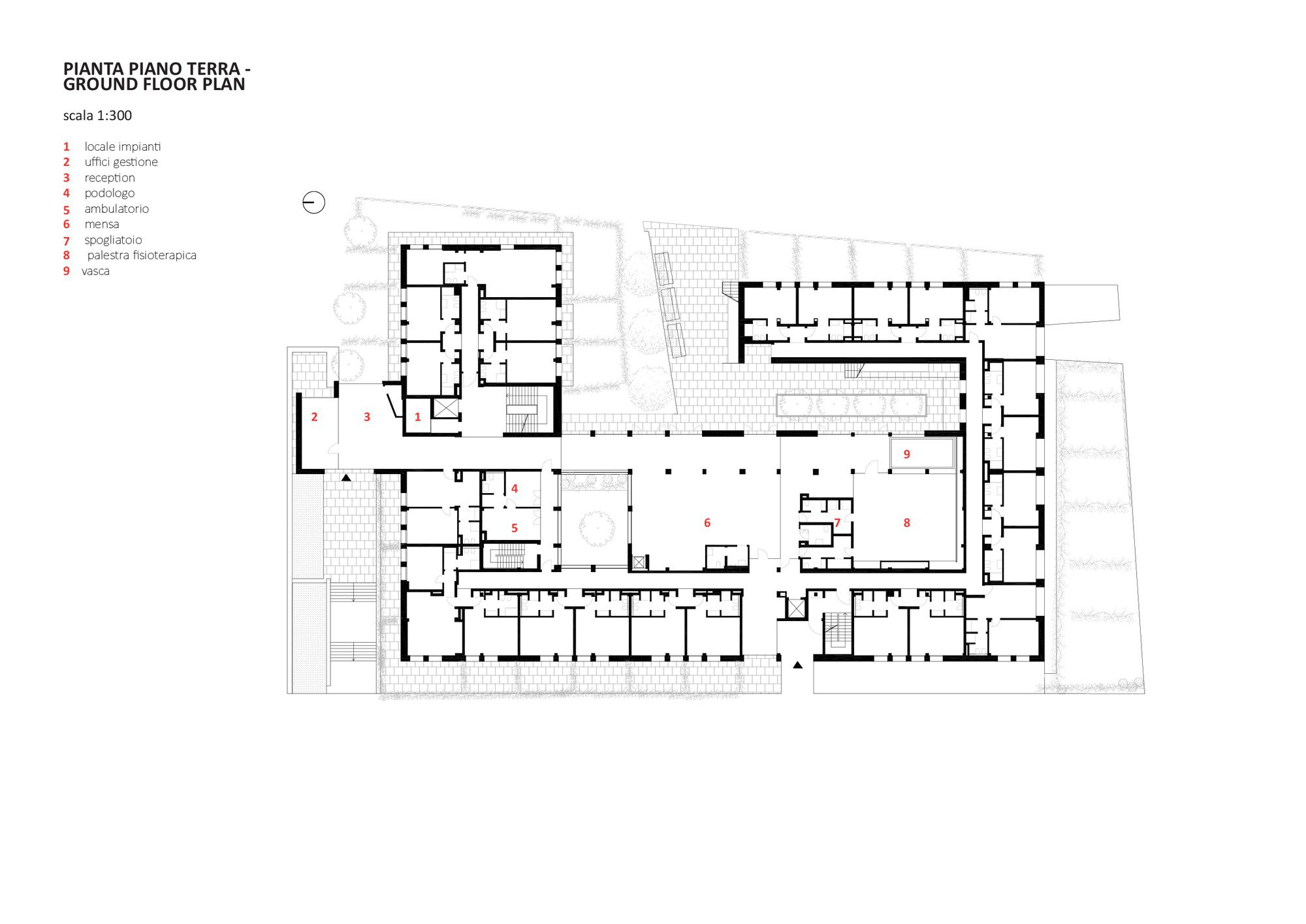 Conversion of Ex-Tribunale in sheltered accommodation